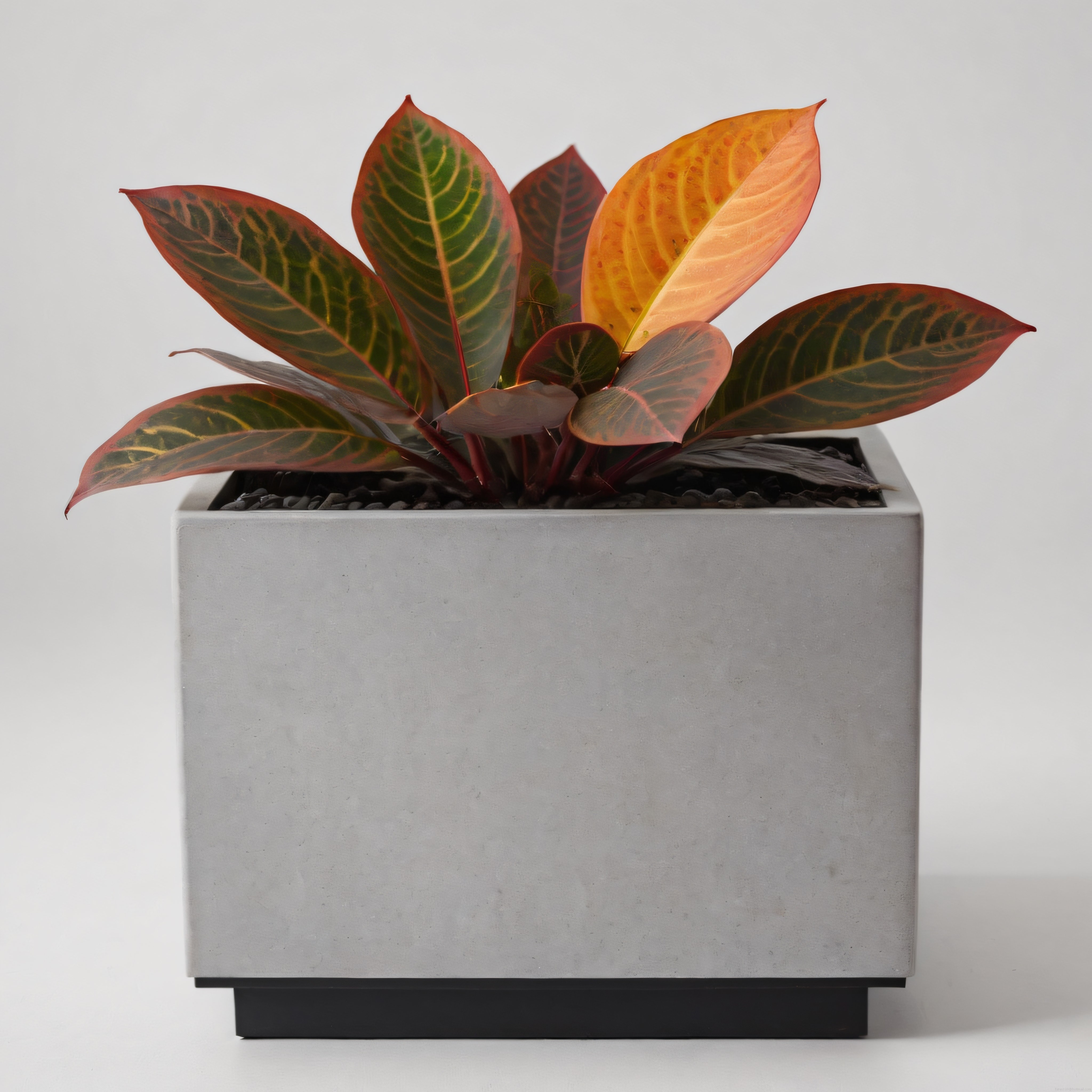 Aglaonema Bitkisi ile Minimalist ve Modern Salon Dekorasyonu