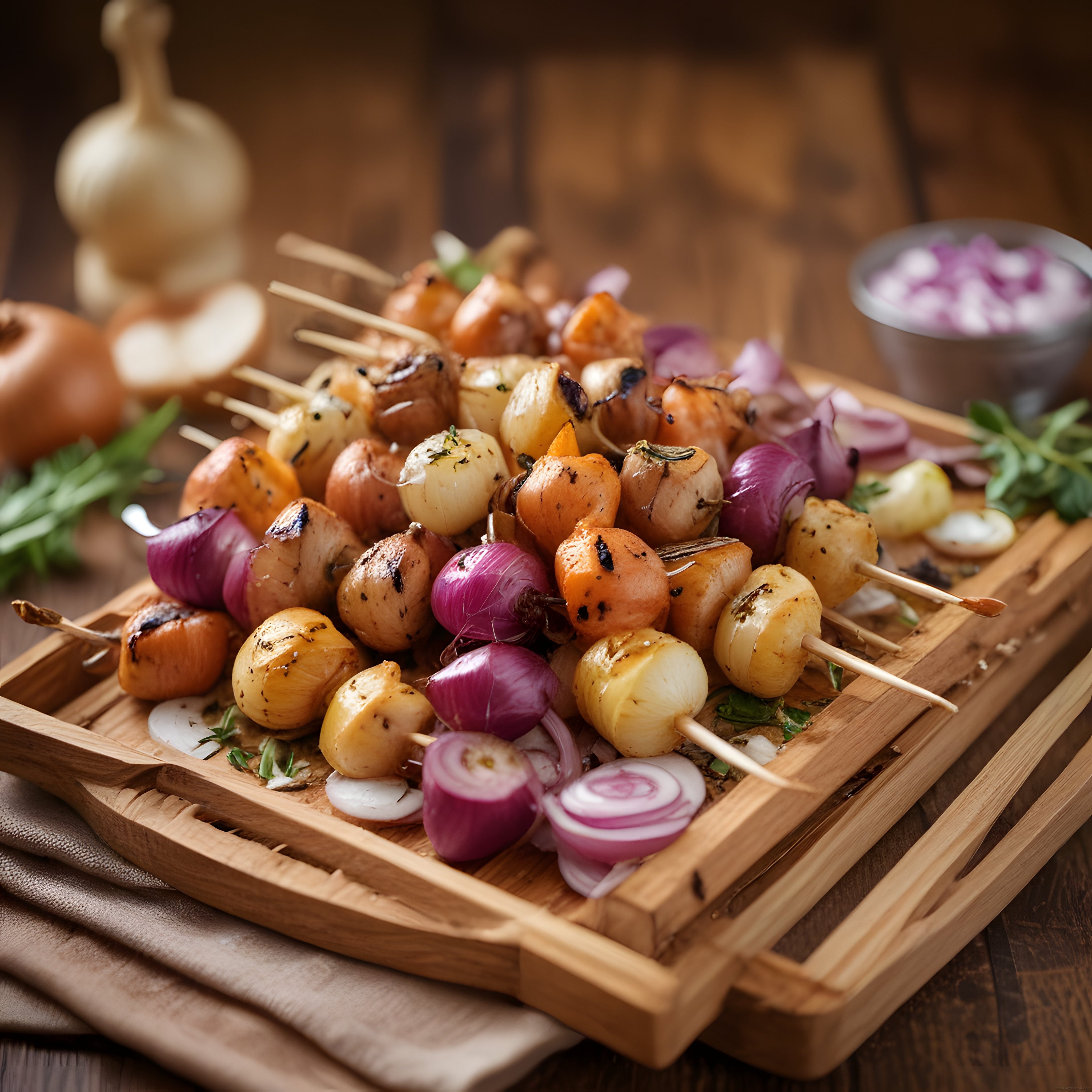 Ahşap Şişte Sebze Kebabı: Izgarada Pratik ve Sağlıklı Barbekü Tarifi