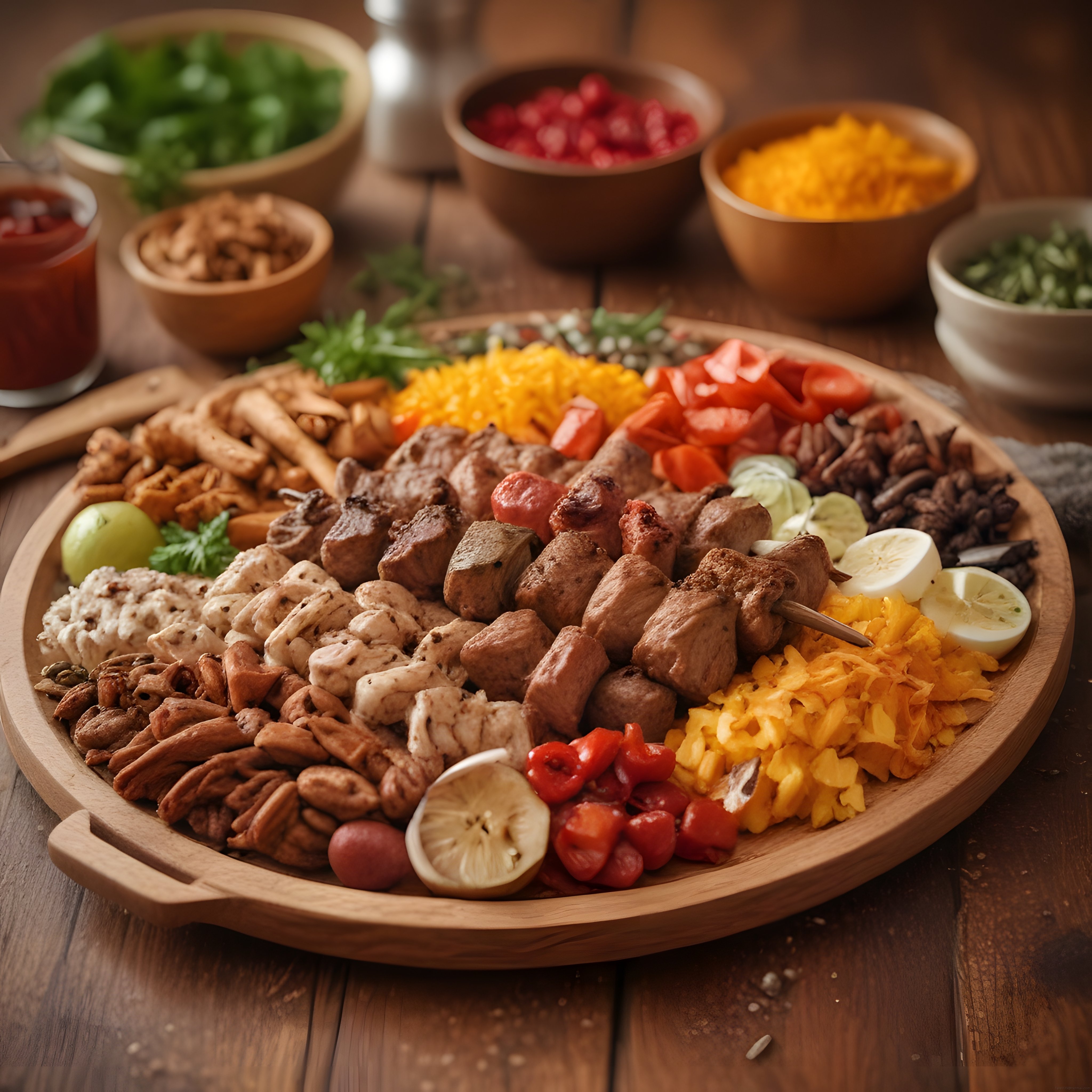 Ahşap Sunum Tahtasında Efsanevi Serpme Kahvaltı ve Brunch Keyfi