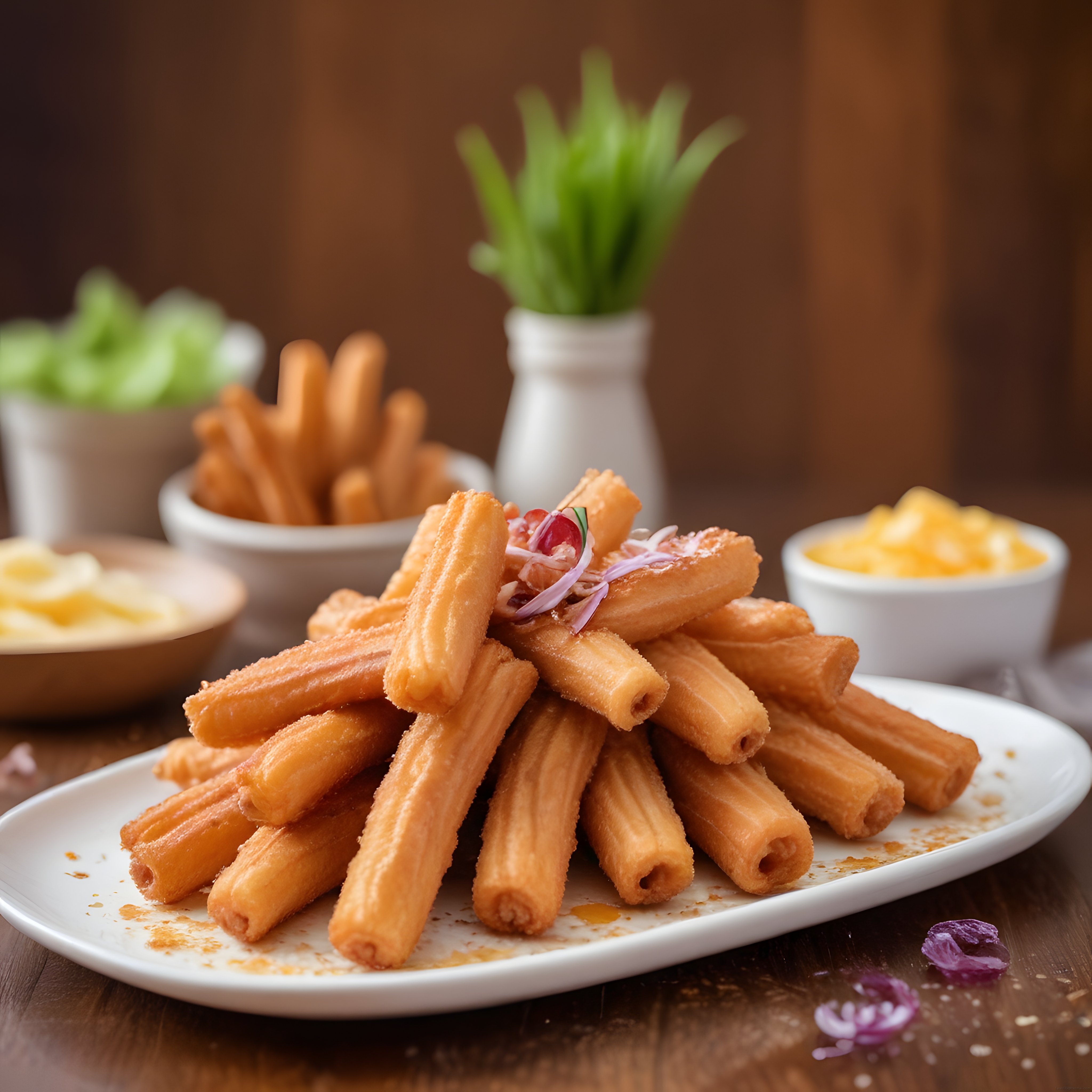 Altın Sarısı Churros: Çıtır Çıtır İspanyol Tatlısı ve Ev Yapımı Sosları