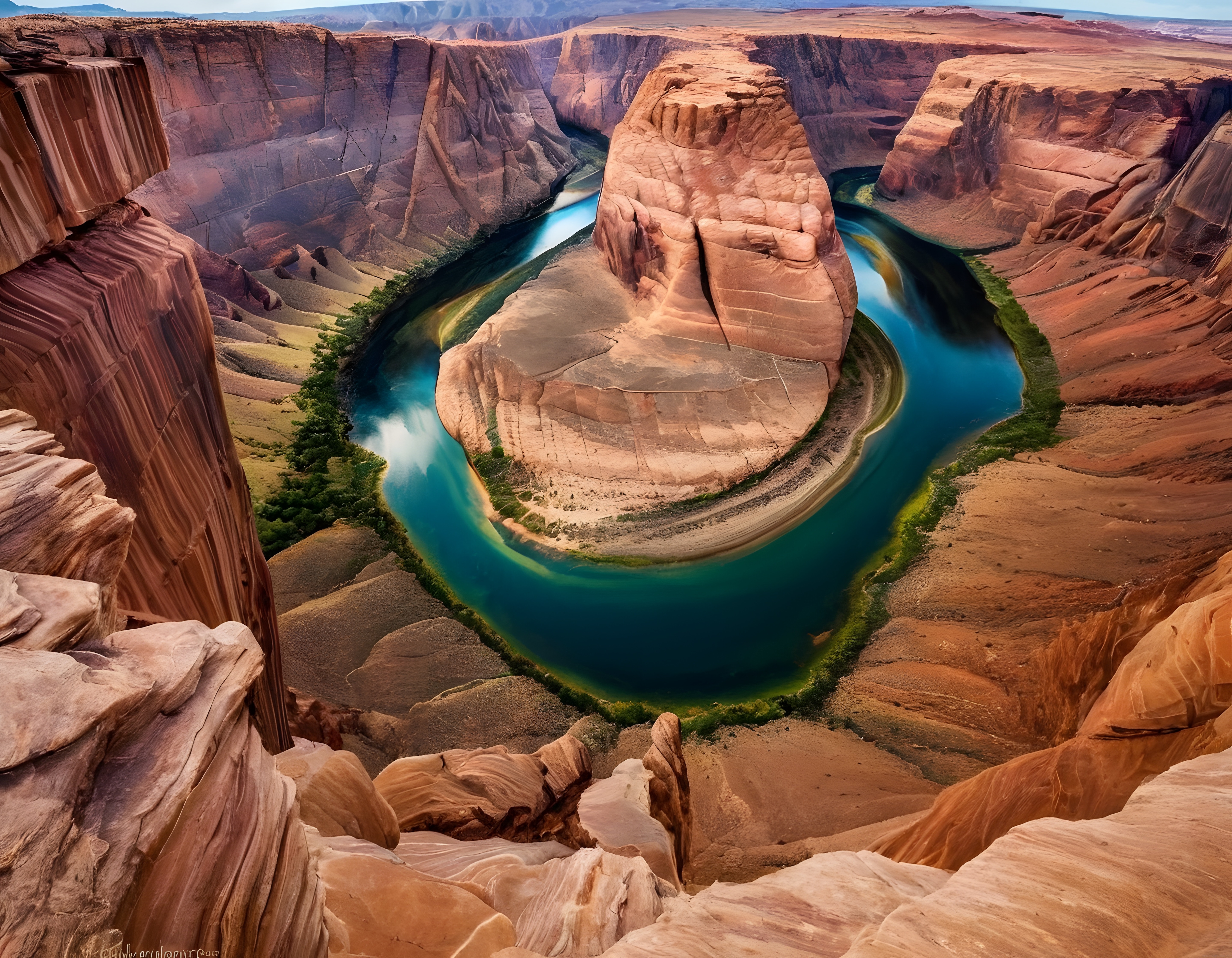 Arizona Horseshoe Bend: Kızıl Kanyonlarda Büyüleyici Mavi Nehir Kıvrımı