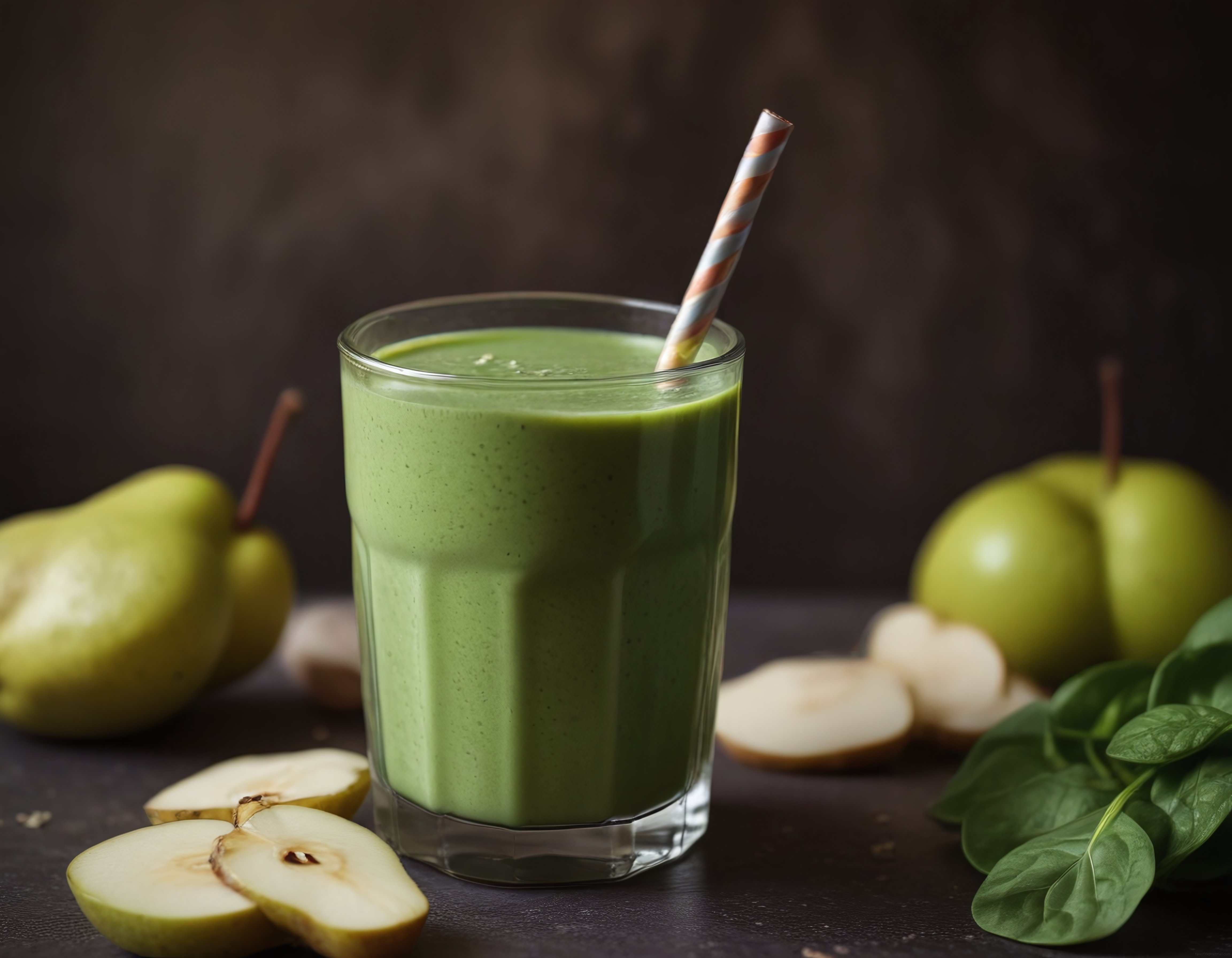 Armut ve Ispanaklı Ferah Yeşil Smoothie: Bardakta Sağlıklı İçecek