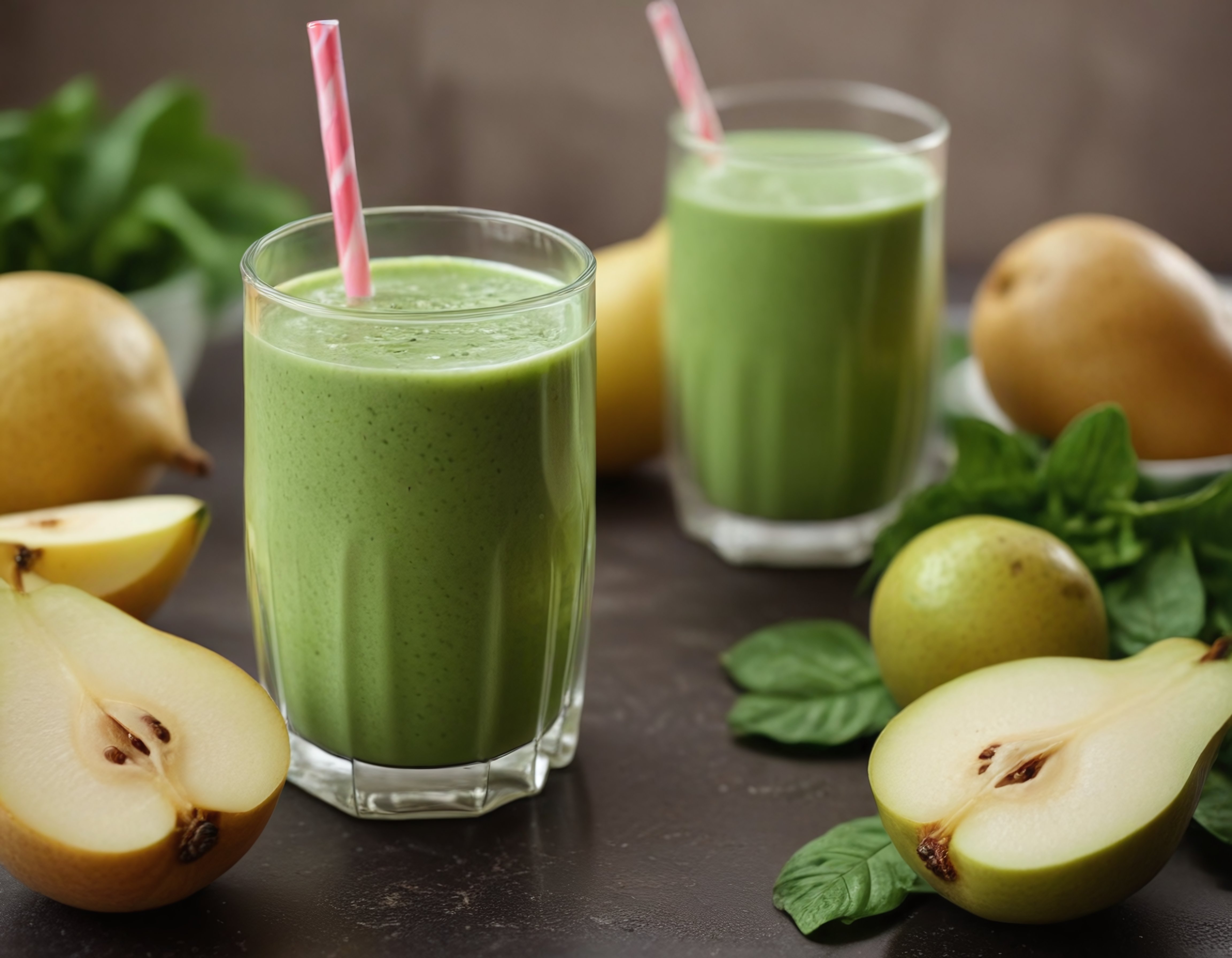 Armutlu Yeşil Smoothie Tarifi: Doğal Enerji Veren Sağlıklı Detoks İçeceği