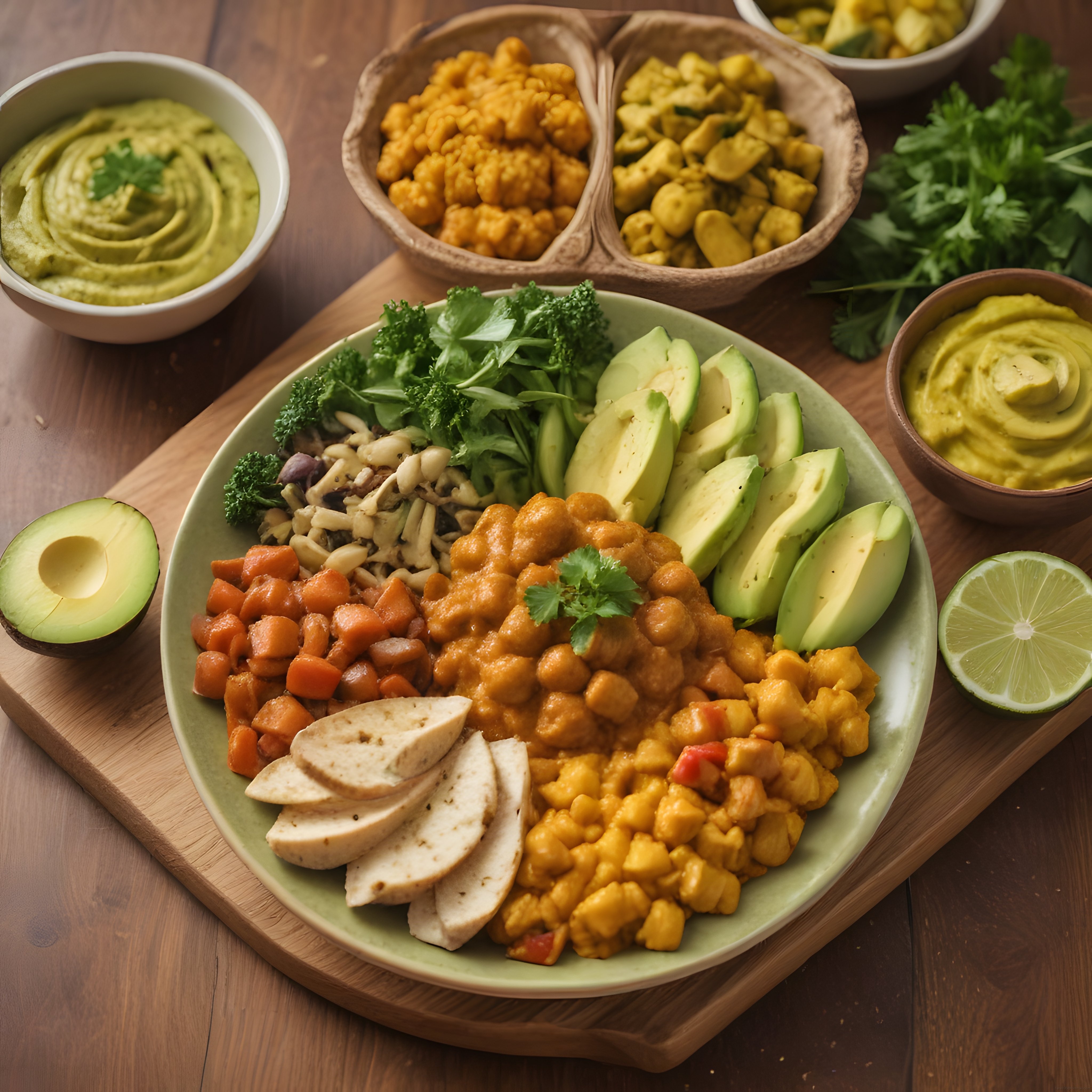 Aromatik ve Renkli Vegan Buddha Bowl ile Bitkisel Sağlıklı Beslenme