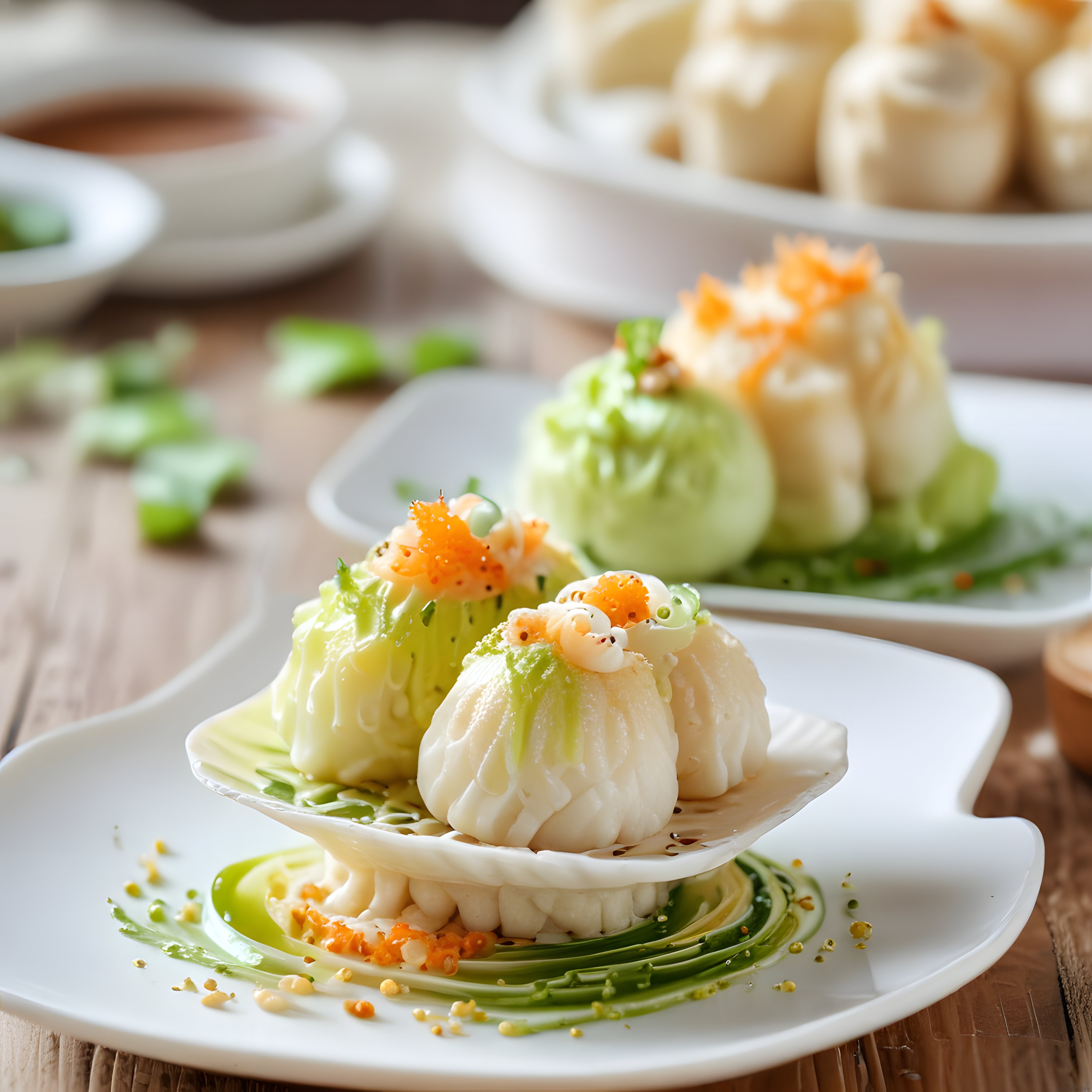 Asya Mutfağından Sanatsal Sunum: Havyar ve Avokadolu Özel Sushi Çeşitleri