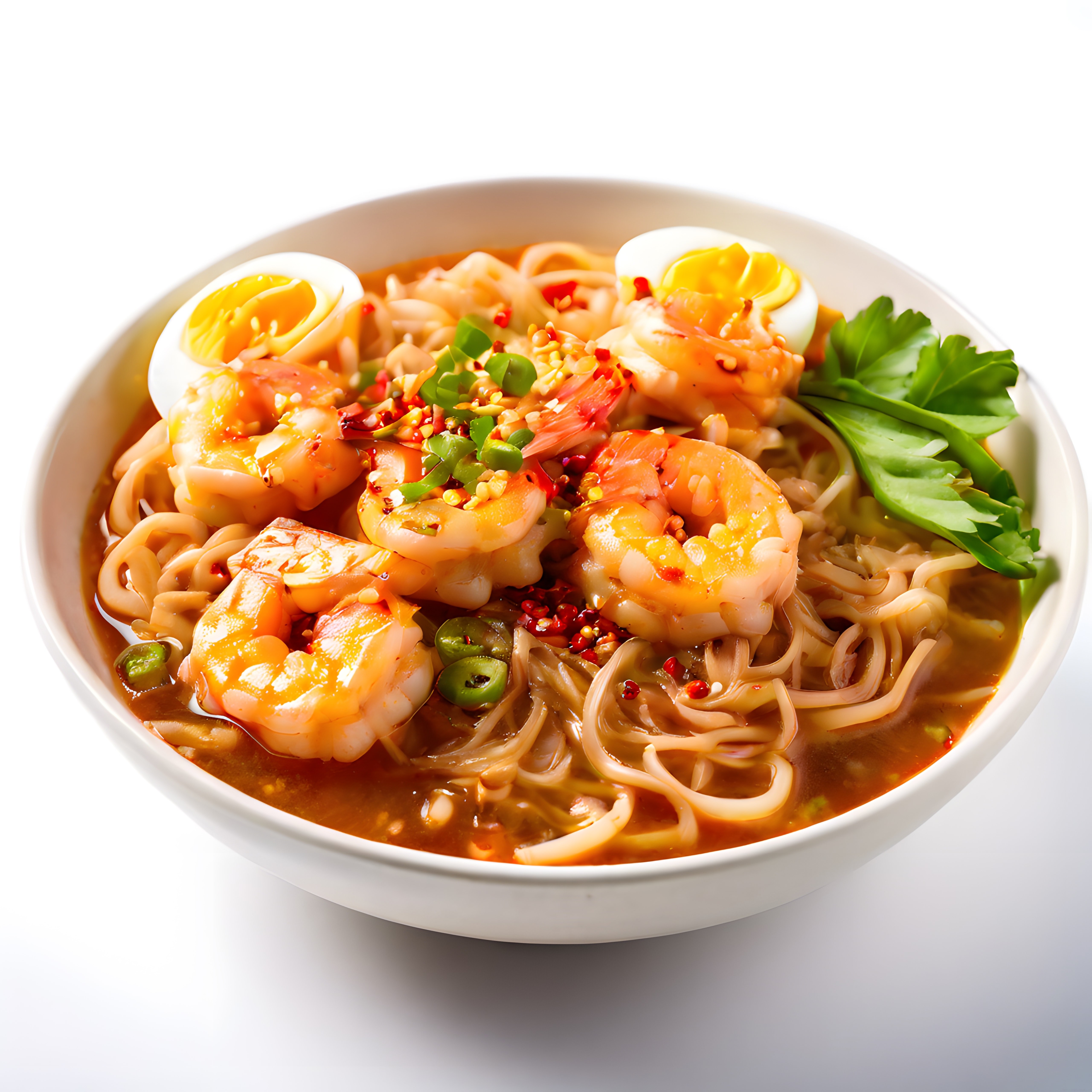 Asya Mutfağının Vazgeçilmezi: Karidesli Baharatlı Noodle Çorbası Tarifi