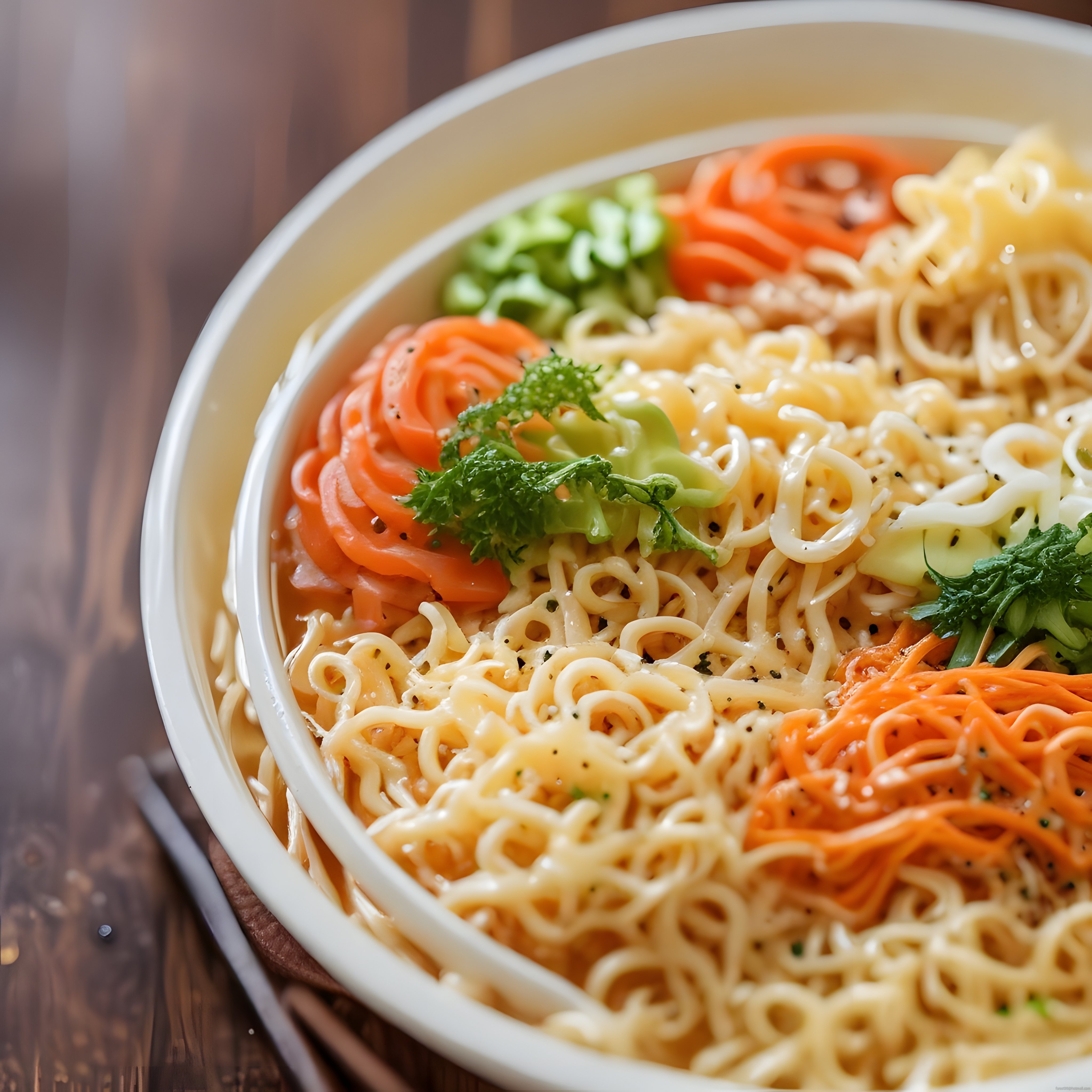 Asya Usulü Sebzeli Soslu Noodle Kasesi: Pratik Öğün Fikri ve Lezzetli Sunum