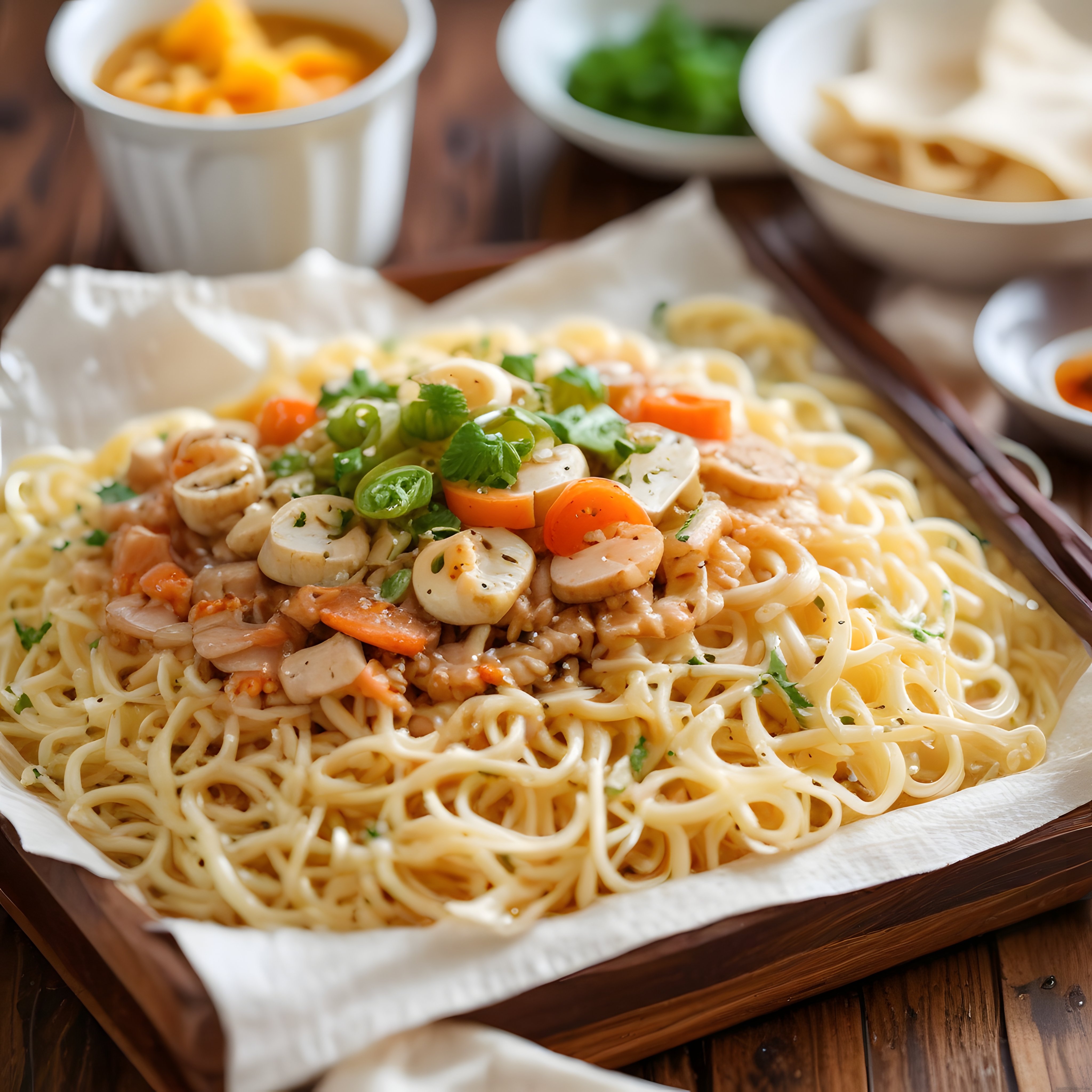 Asya Usulü Sosisli Noodle Makarna: Pratik ve Lezzetli Öğün Fikri