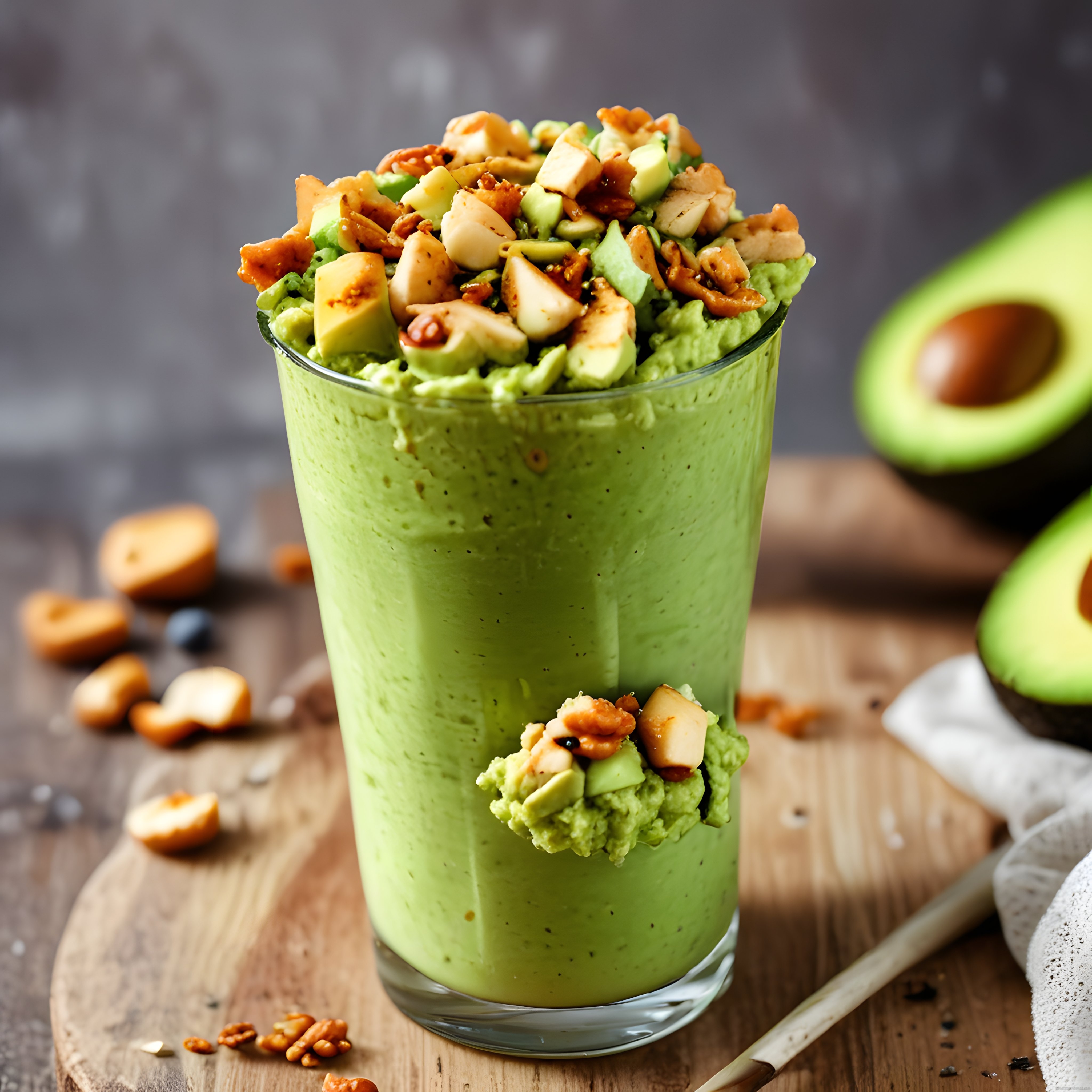 Avokado ve Cevizli Sağlıklı Smoothie Tarifi: Kahvaltılık Enerji Dolu Bardak