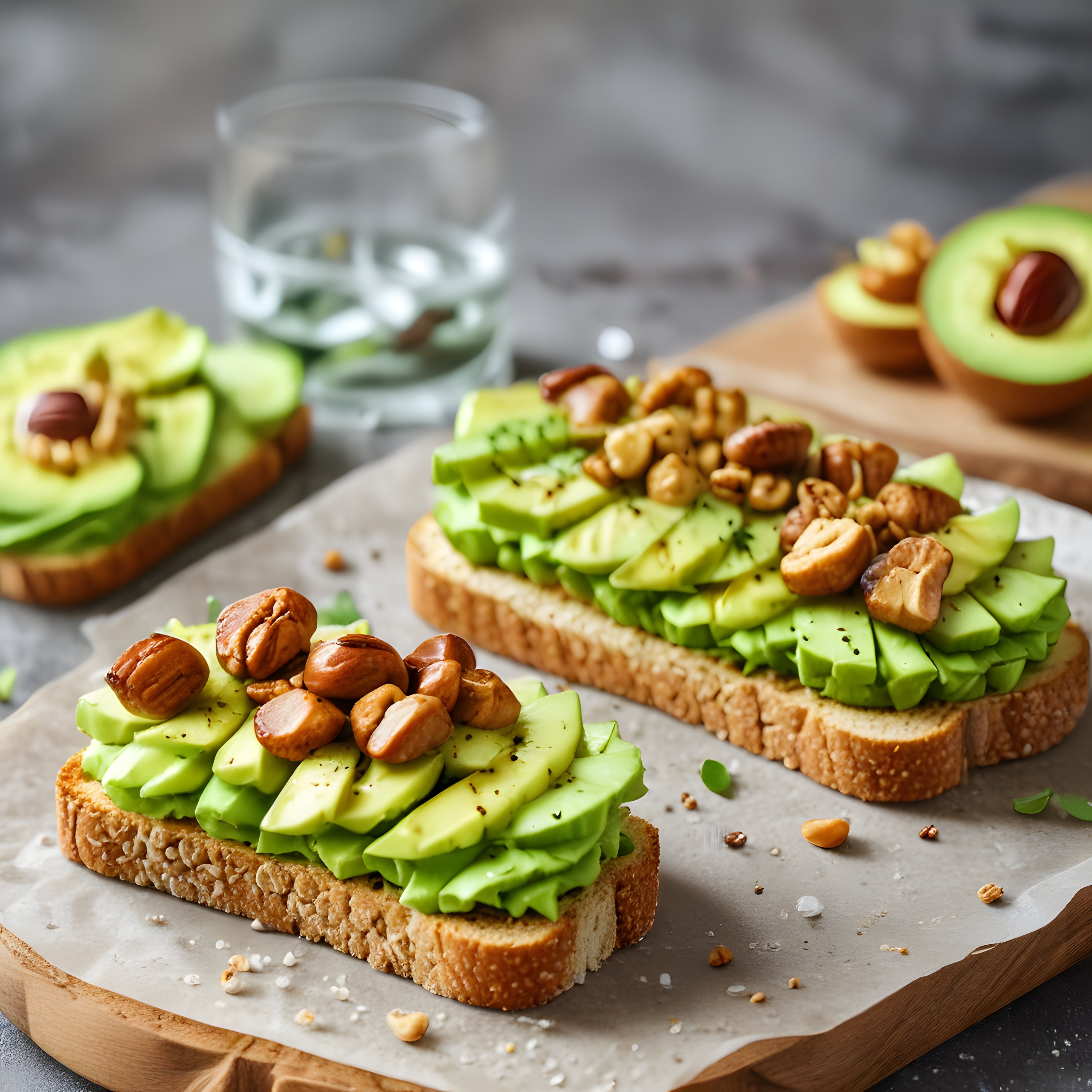 Avokado ve Fındıklı Sağlıklı Toast: Kahvaltılık Ev Yapımı Lezzet Önerisi