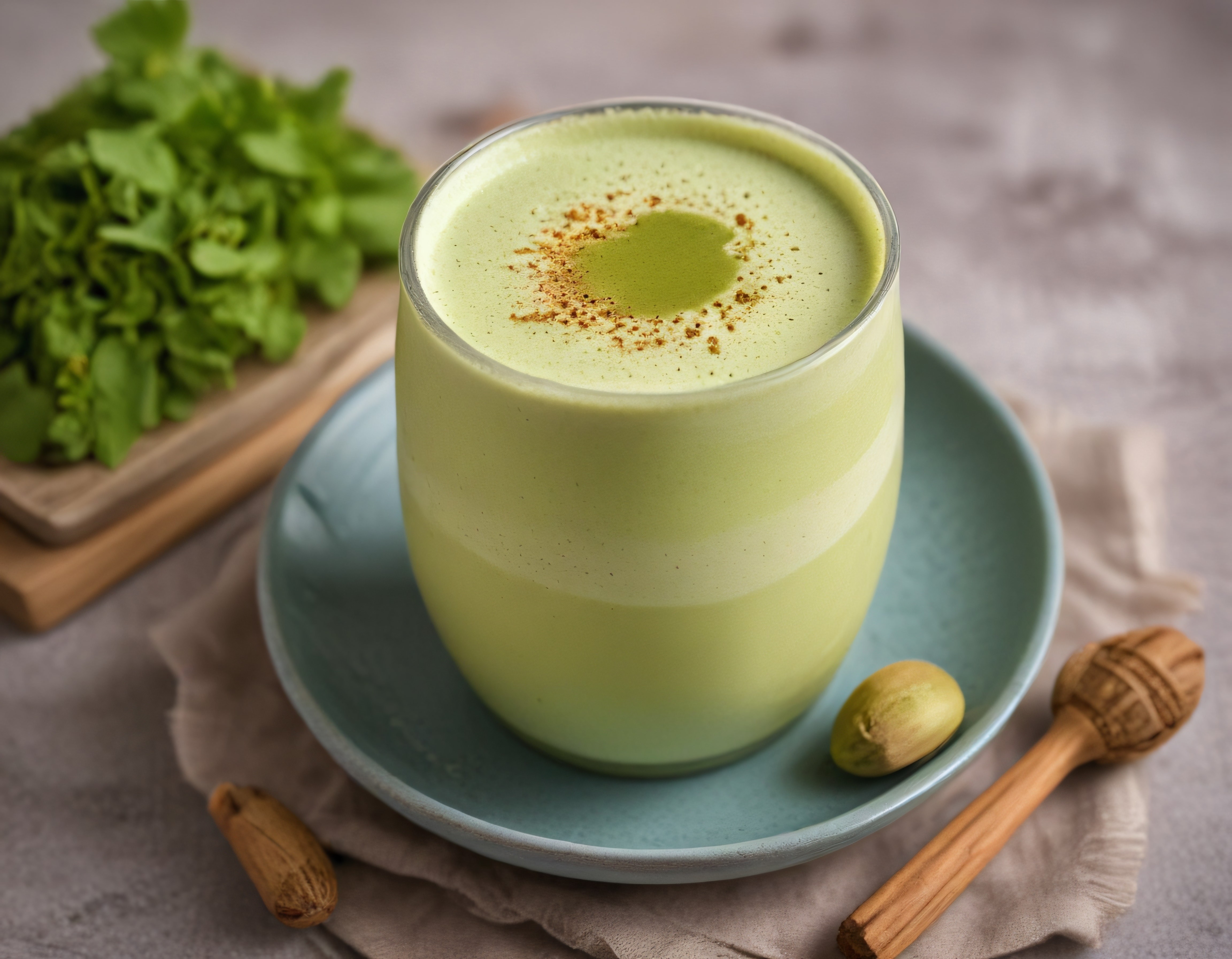 Avokado ve Ispanaklı Ferahlatıcı Yeşil Smoothie Tarifi ve Besleyici İçecek