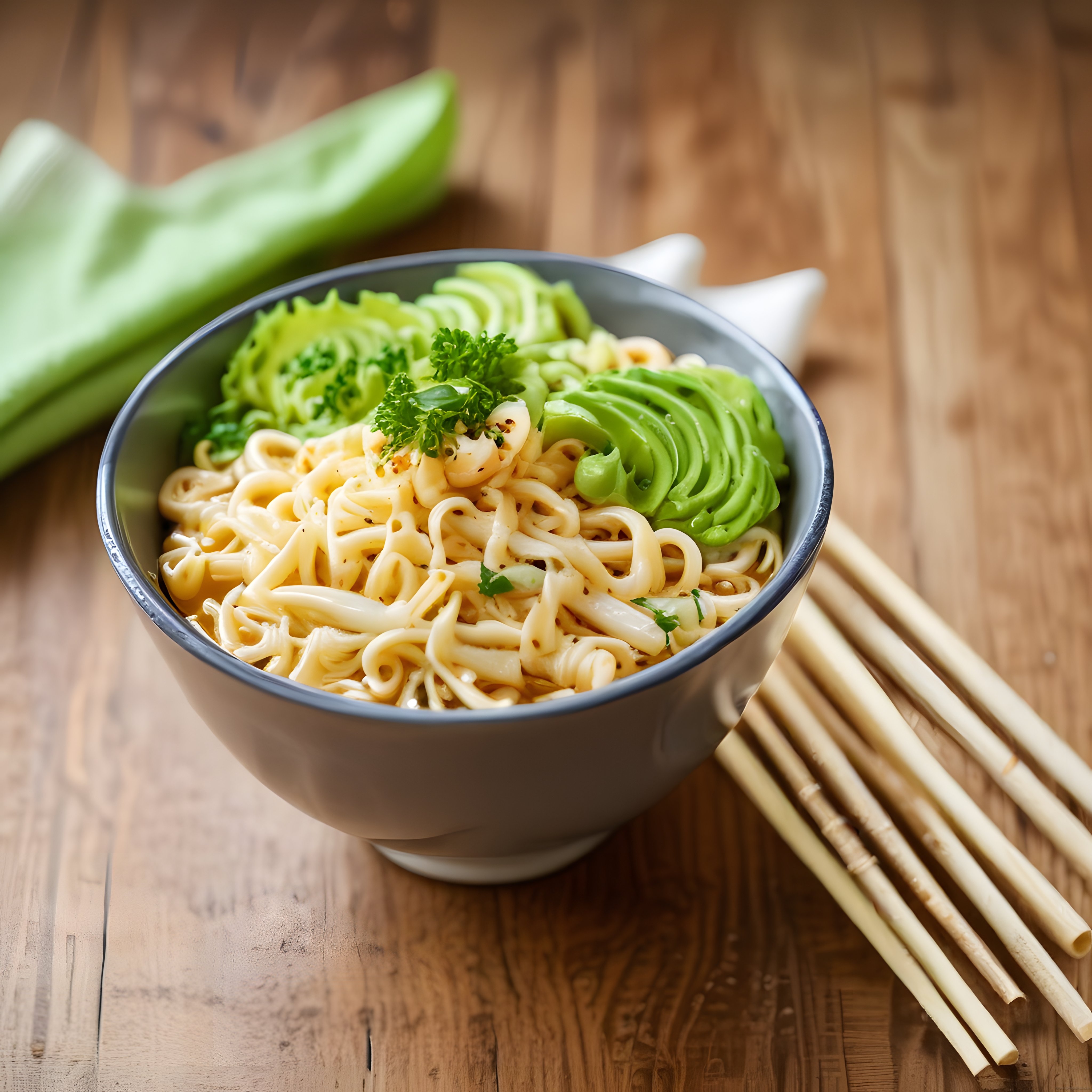 Avokado ve Karidesli Noodle Kasesi: Evde Yapabileceğiniz Pratik Asya Tarifi
