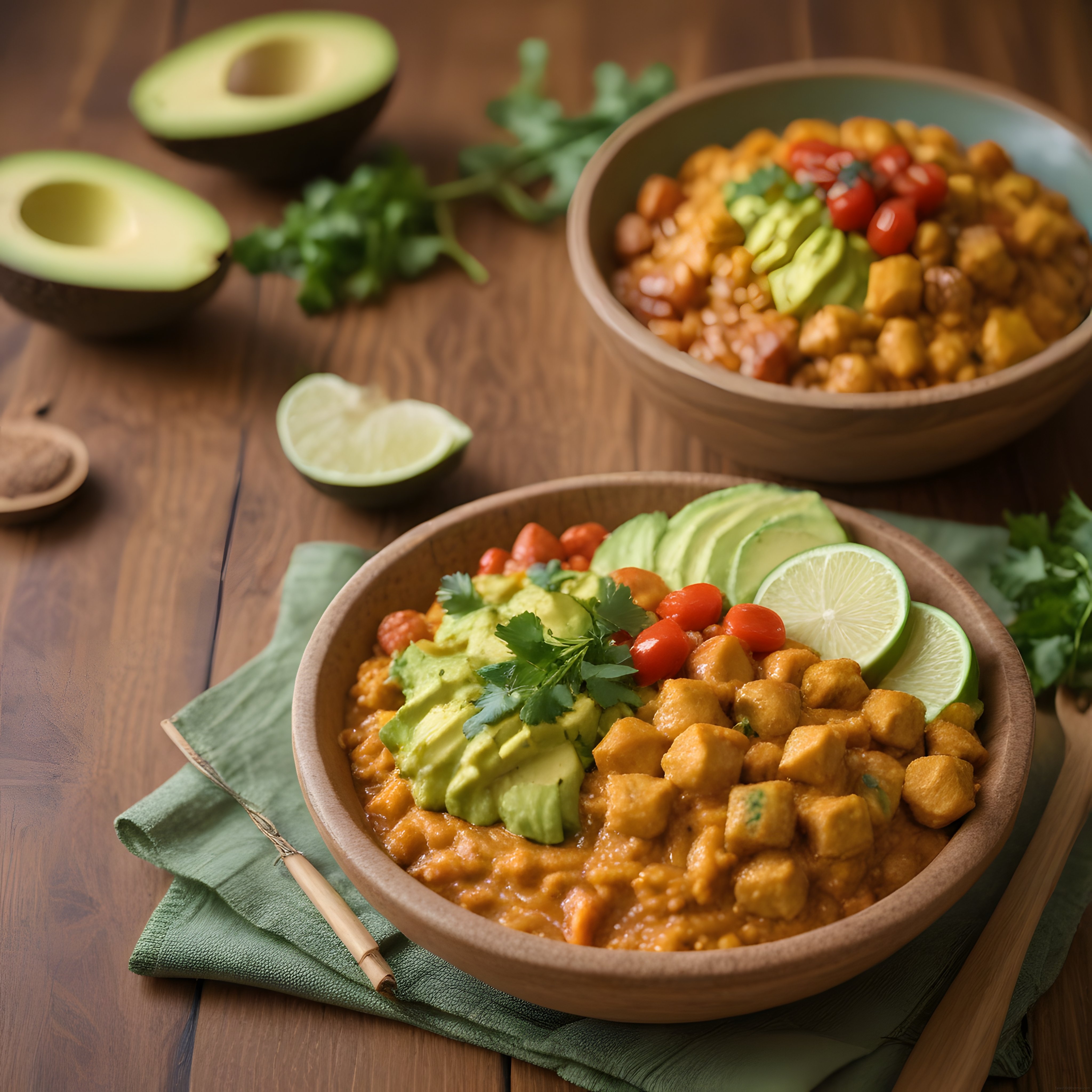 Avokado ve Nohutlu Vegan Bowl: Sağlıklı ve Lezzetli Bitkisel Öğün