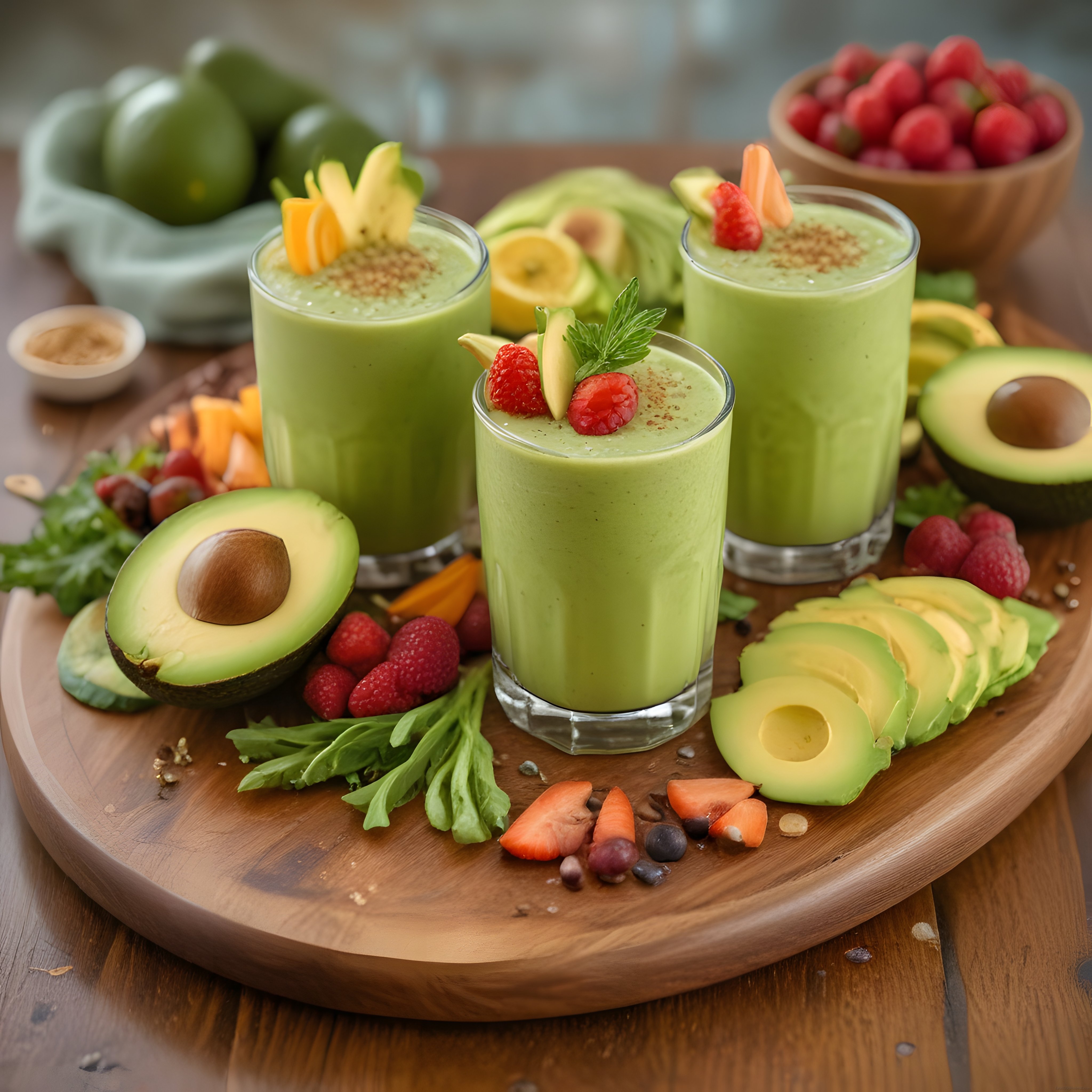 Avokado ve Yeşil Smoothie Tarifi: Sağlıklı ve Lezzetli Kahvaltı İçeceği