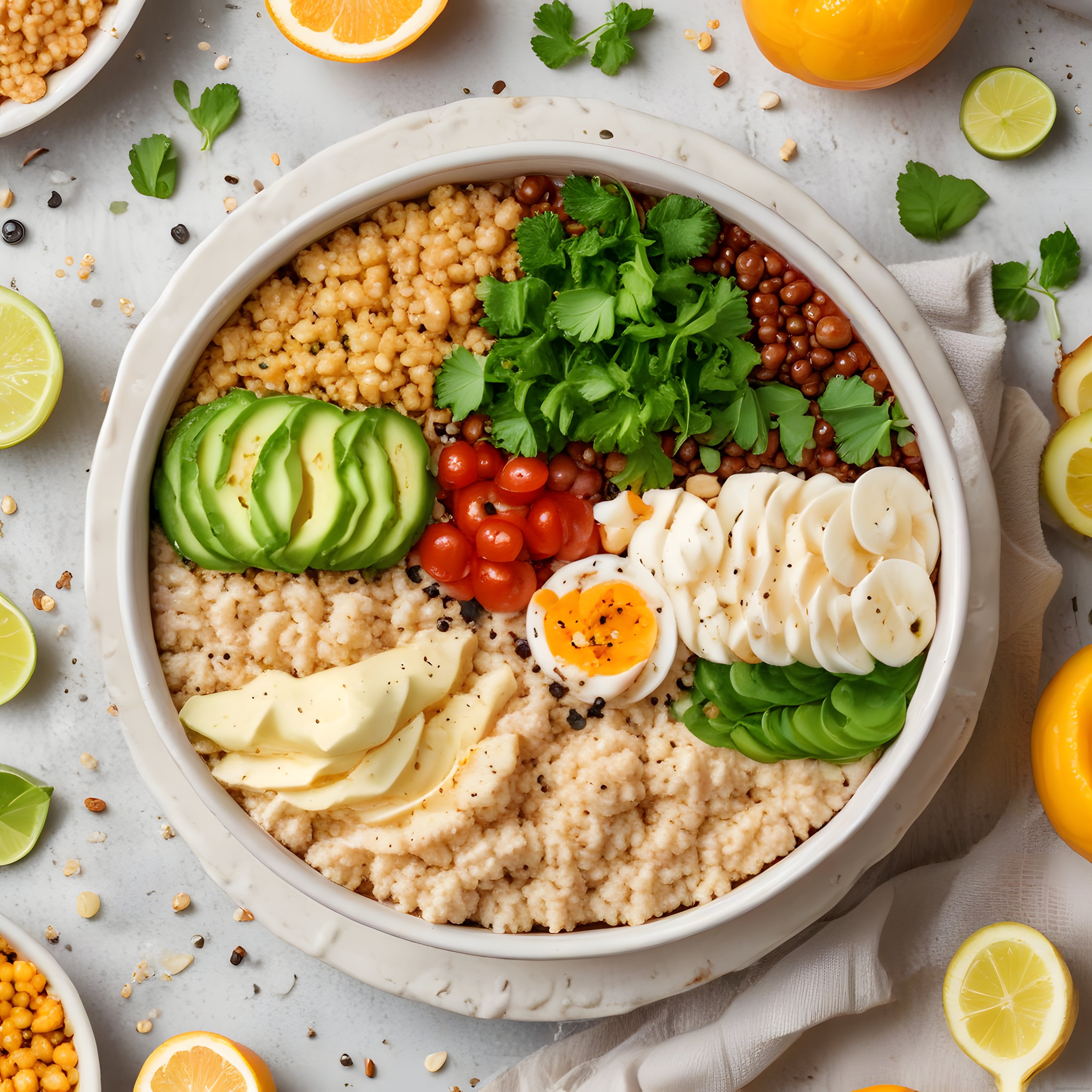 Avokado ve Yumurtalı Sağlıklı Kase: Kahvaltılık Besleyici Tarif