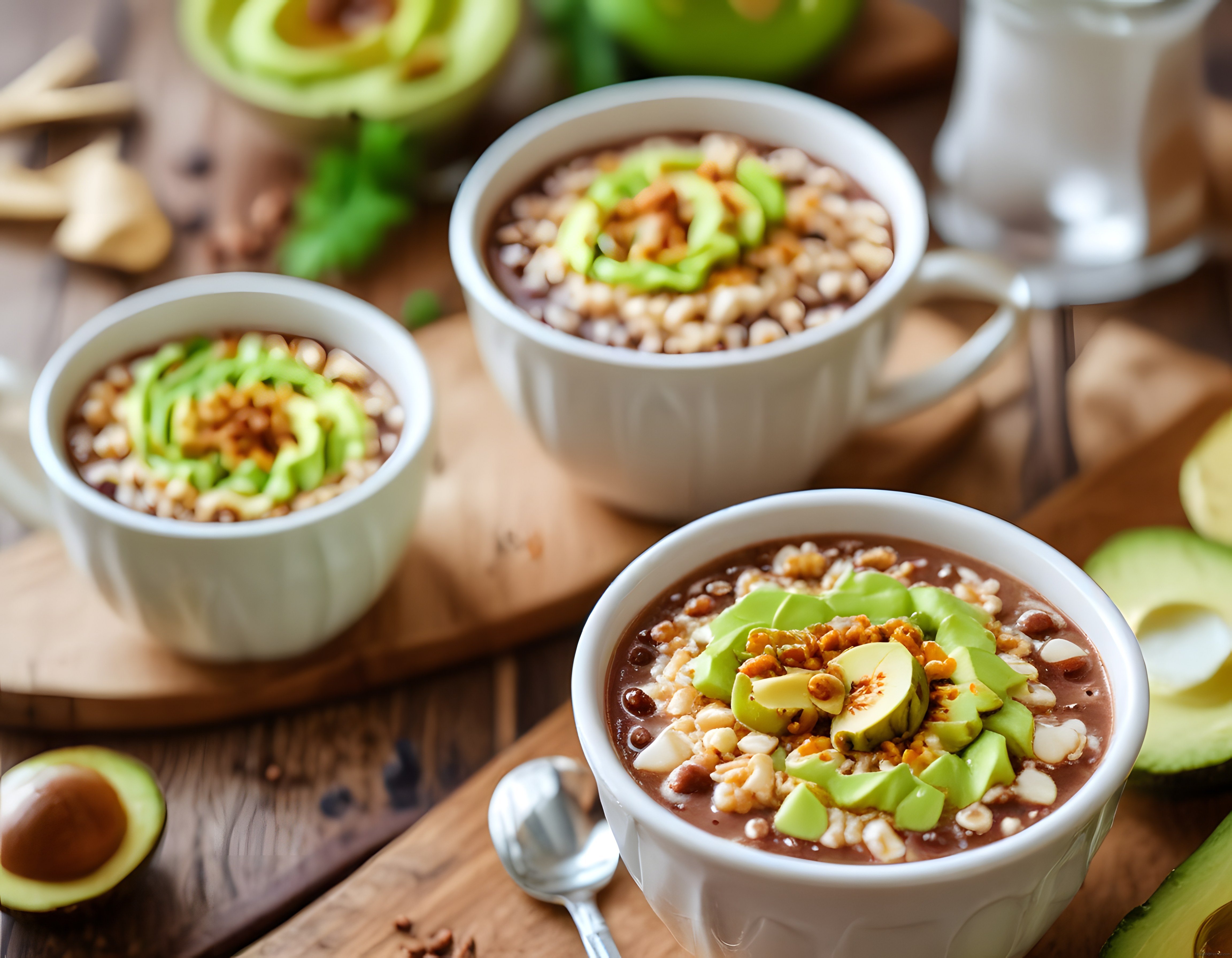 Avokadolu Çikolatalı Smoothie Bowl ile Enerjik ve Sağlıklı Bir Kahvaltı