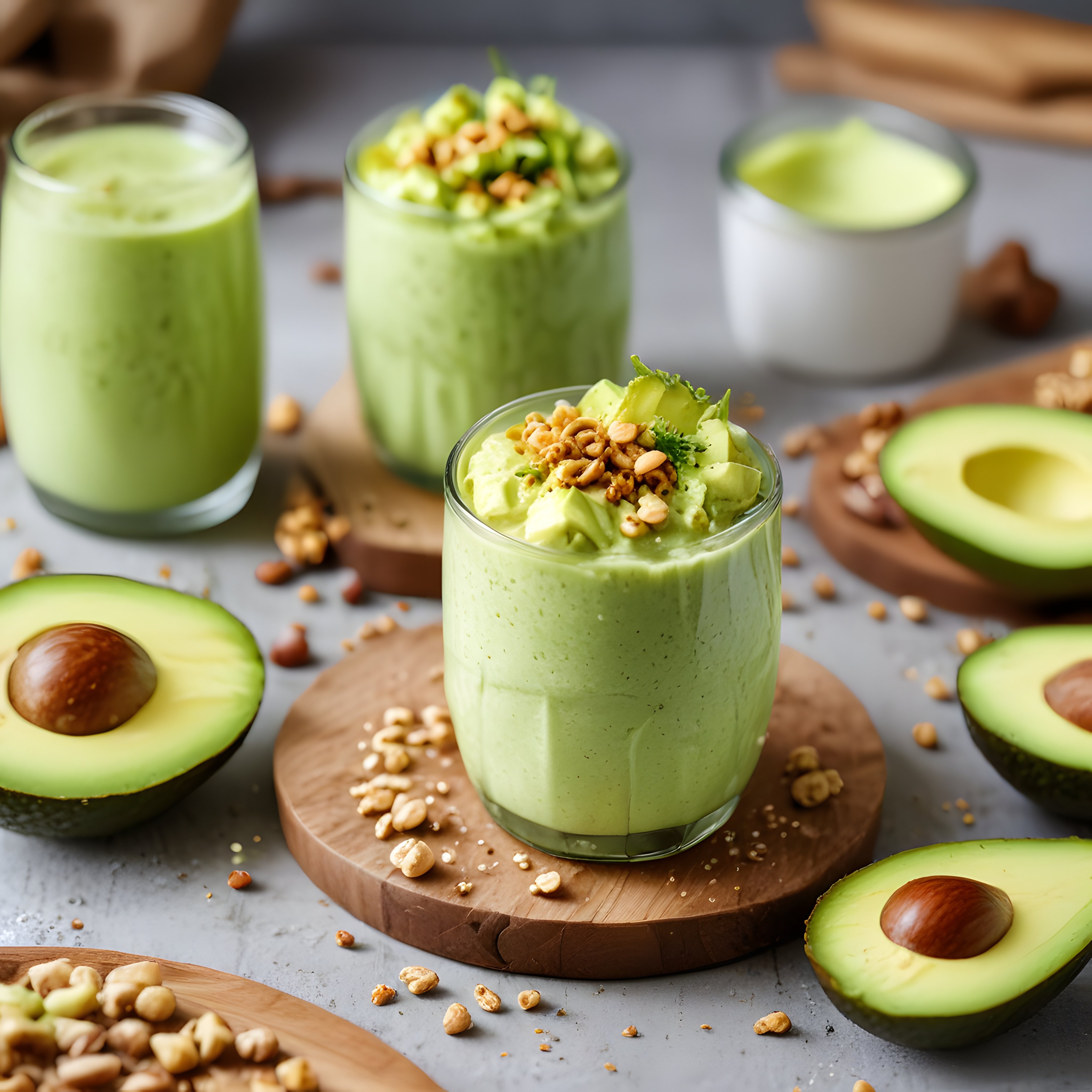 Avokadolu Fındıklı Smoothie Tarifi: Sağlıklı ve Besleyici Kahvaltı İçeceği
