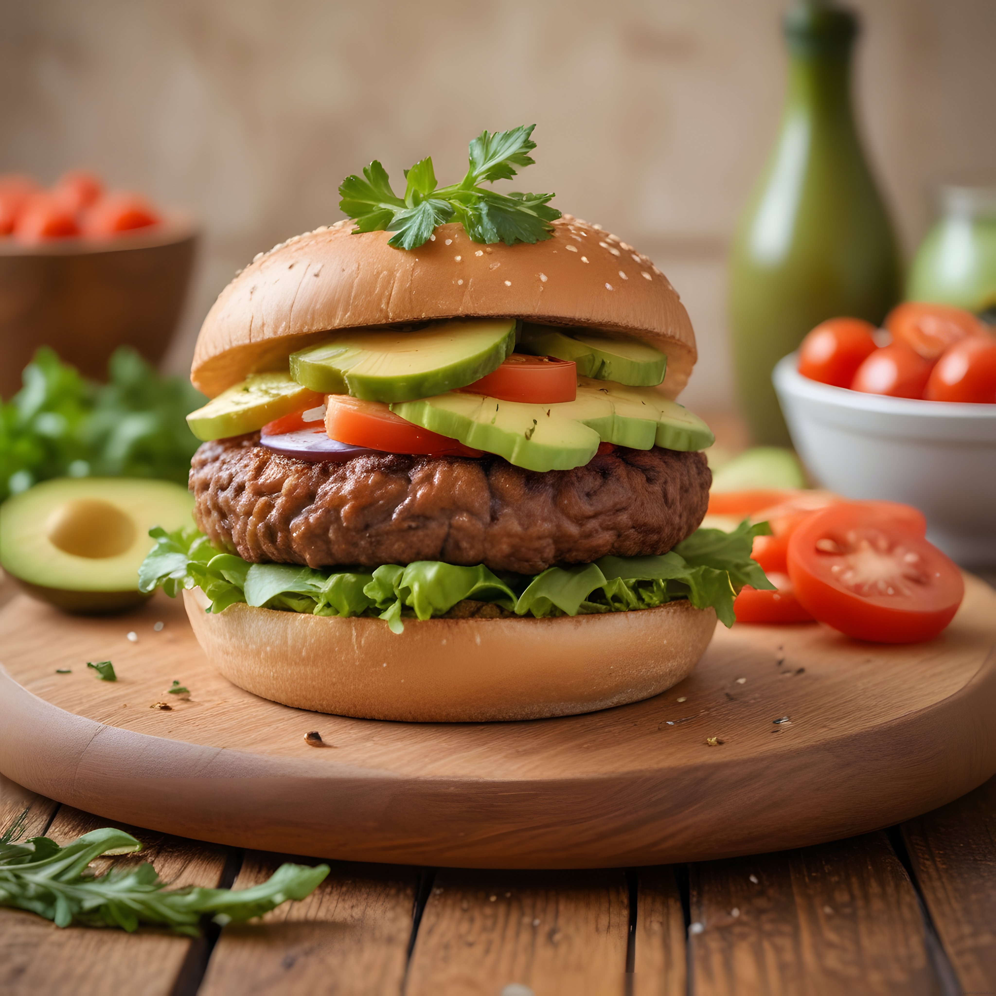 Avokadolu Izgara Burger Tarifi: Evde Pratik Hamburger Nasıl Yapılır?