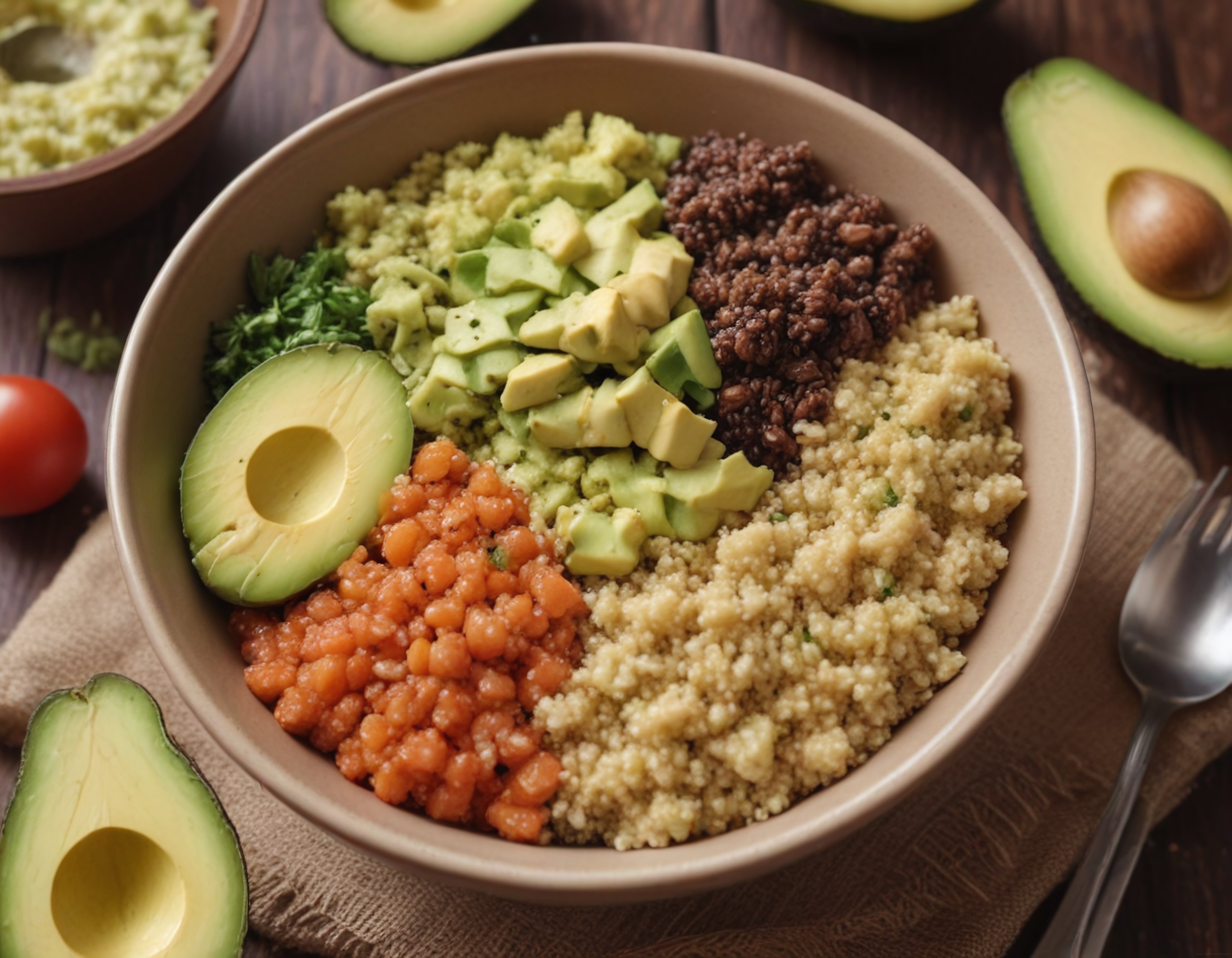 Avokadolu Kinoa Kasesi: Besleyici Vegan Bowl Tarifi ve Sunum Önerisi