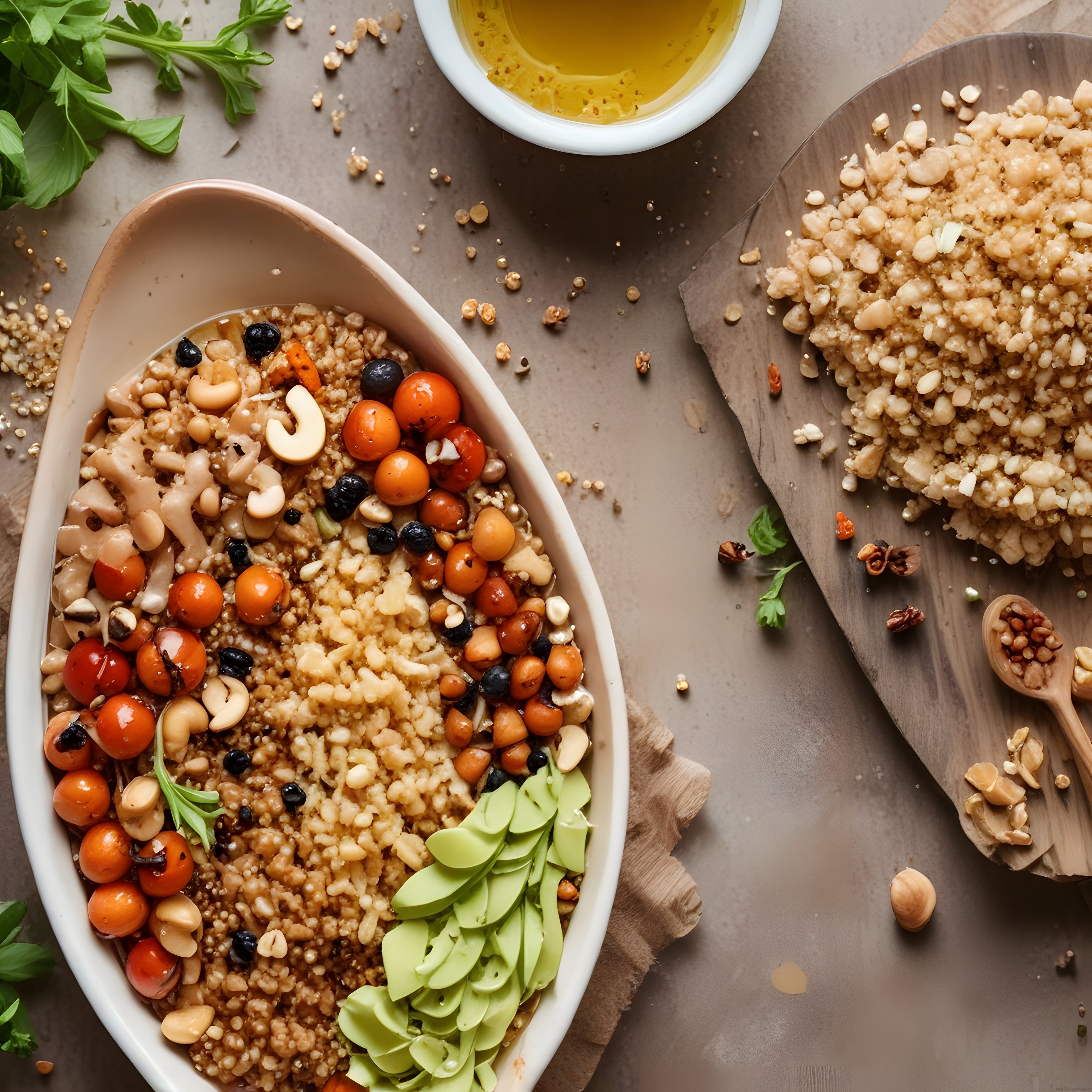 Avokadolu Kinoa Salatası ile Renkli ve Besleyici Bir Öğün Deneyimi