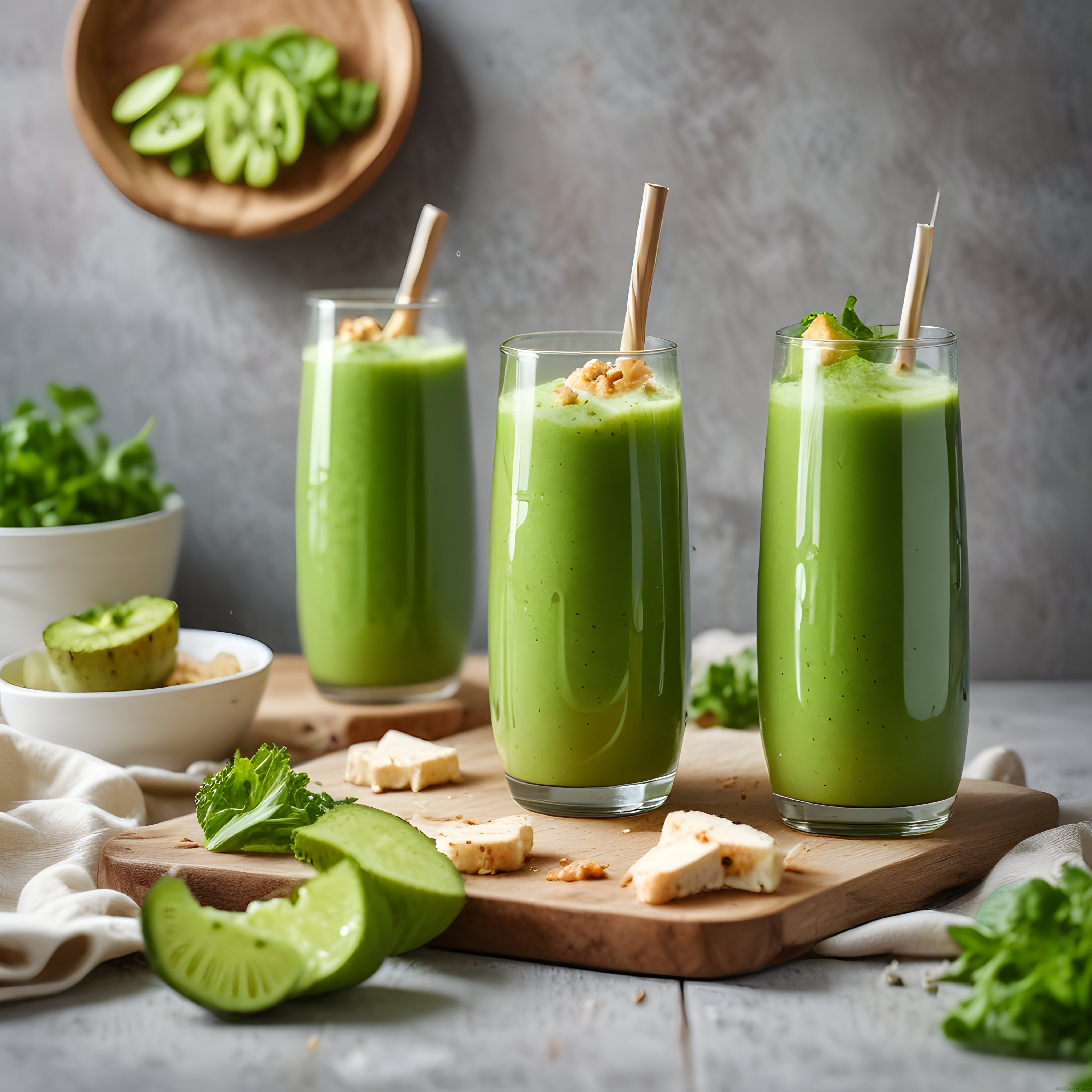 Avokadolu Kivili Detoks Yeşil Smoothie Tarifi: Sağlıklı ve Doğal İçecek