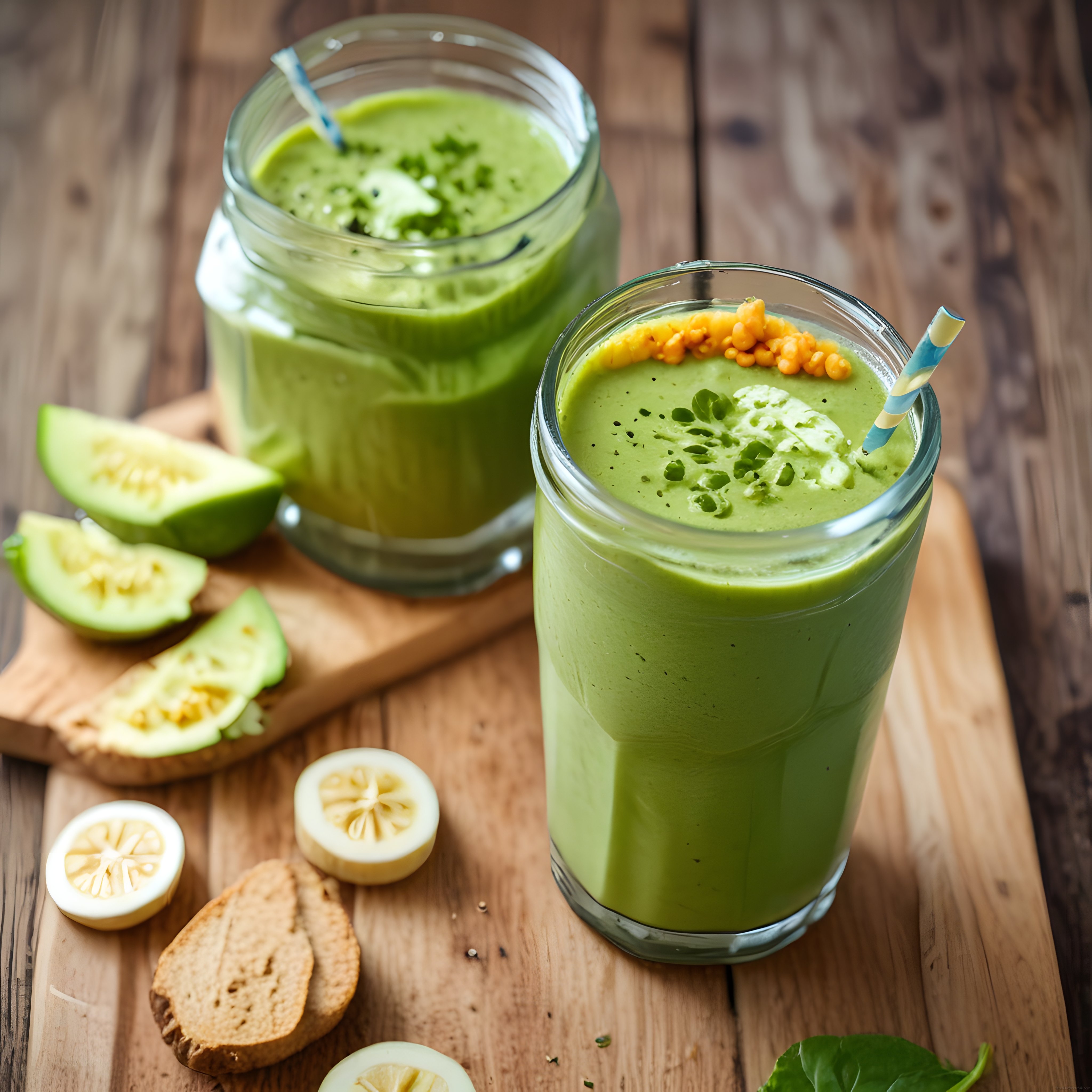 Avokadolu Kremalı Yeşil Smoothie: Limonlu Sağlıklı İçecek Tarifi