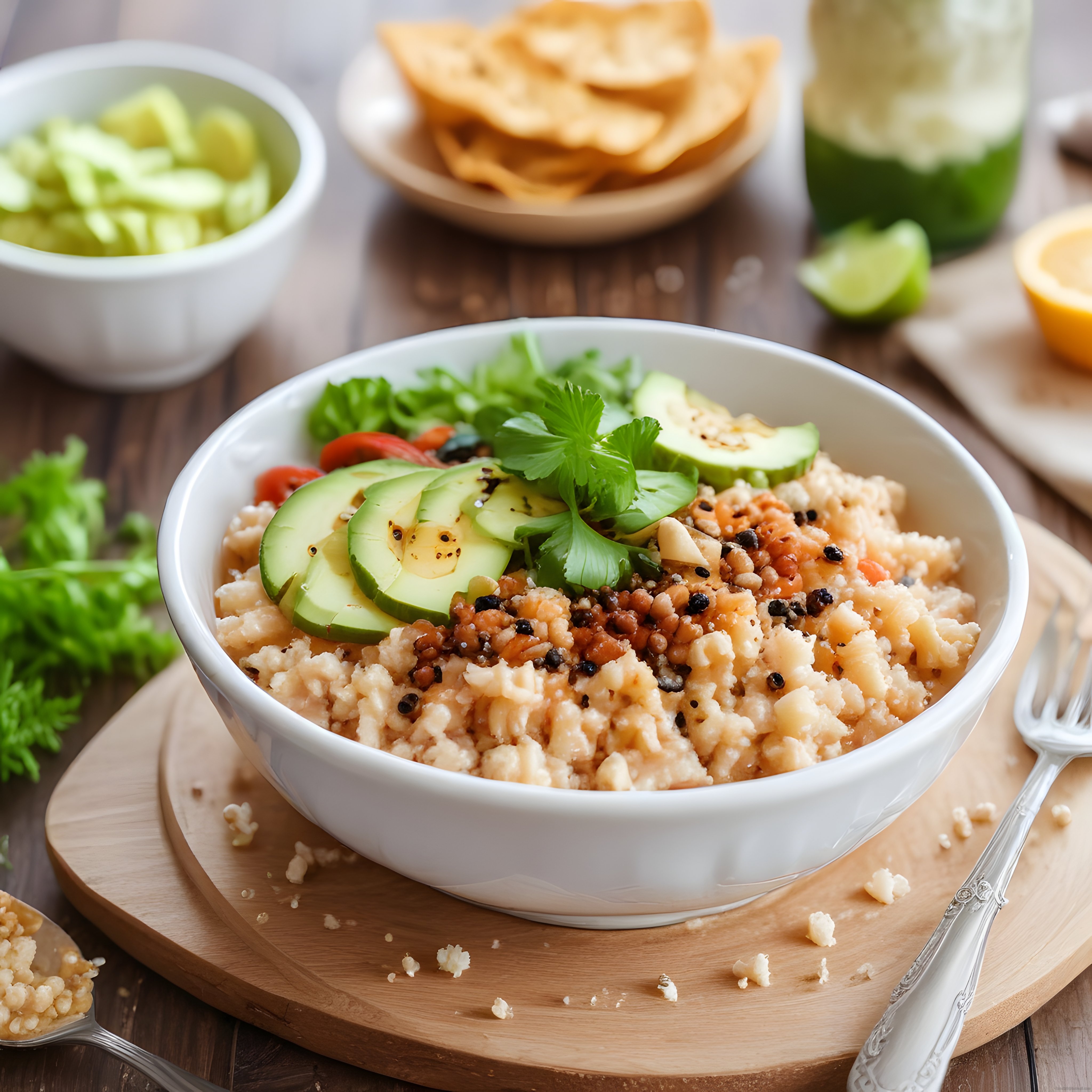 Avokadolu mercimek kasesi ile sağlıklı ve protein dolu lezzetli öğün