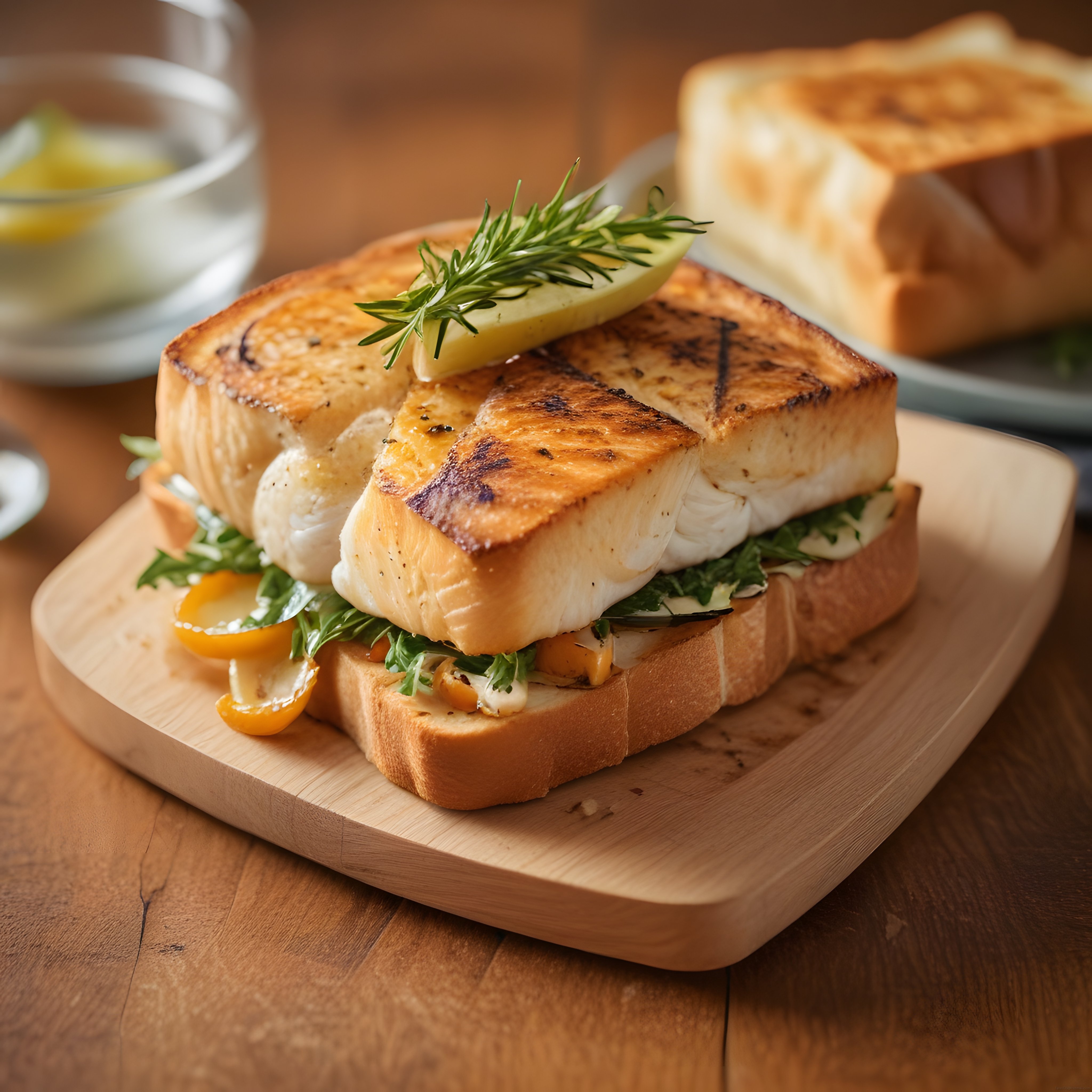 Avokadolu Poşe Yumurtalı Tost: Kahvaltılık Rokalı Sandviç Sunumu