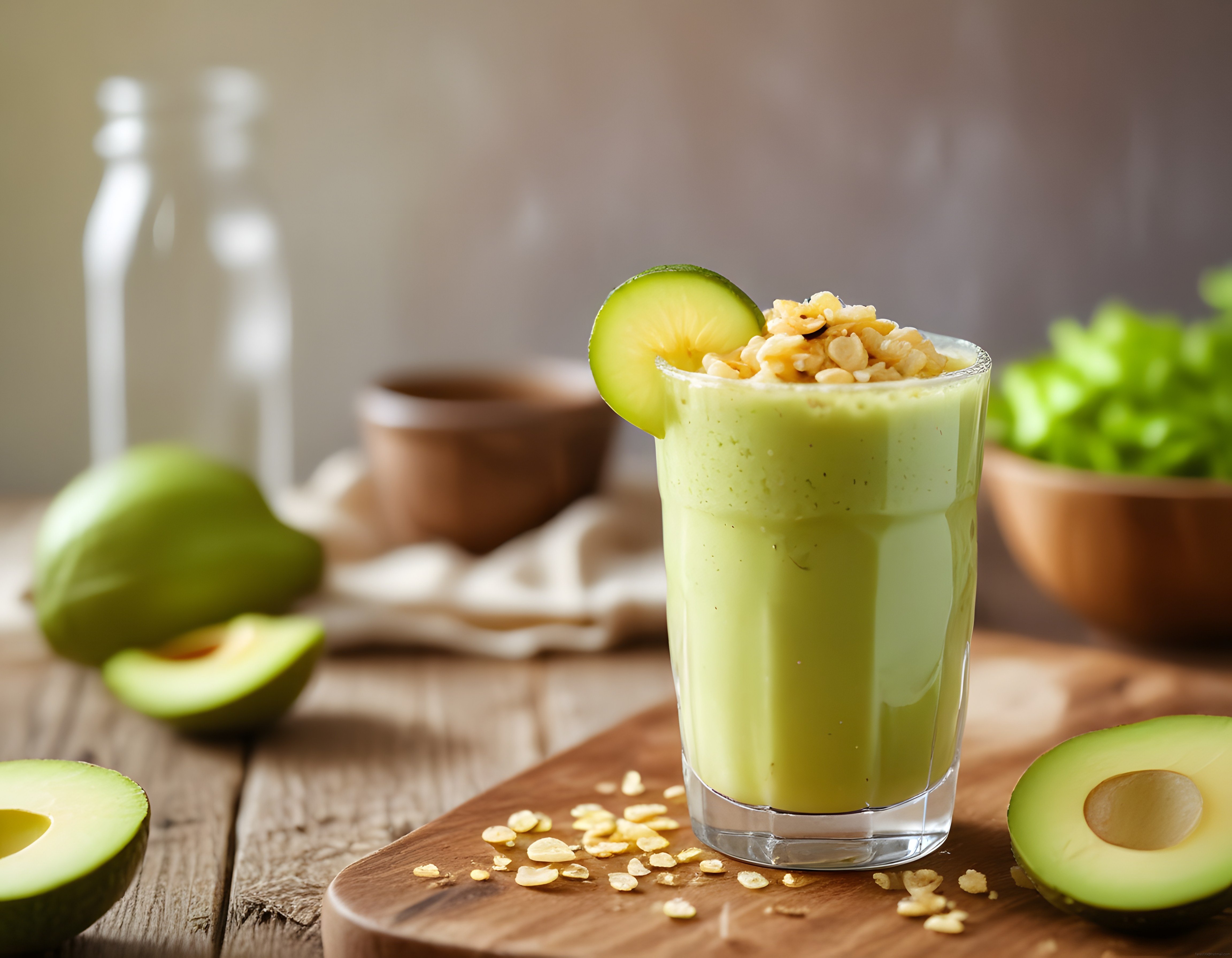 avokadolu salatalıklı sağlıklı yeşil smoothie tarifi ve beslenme önerileri