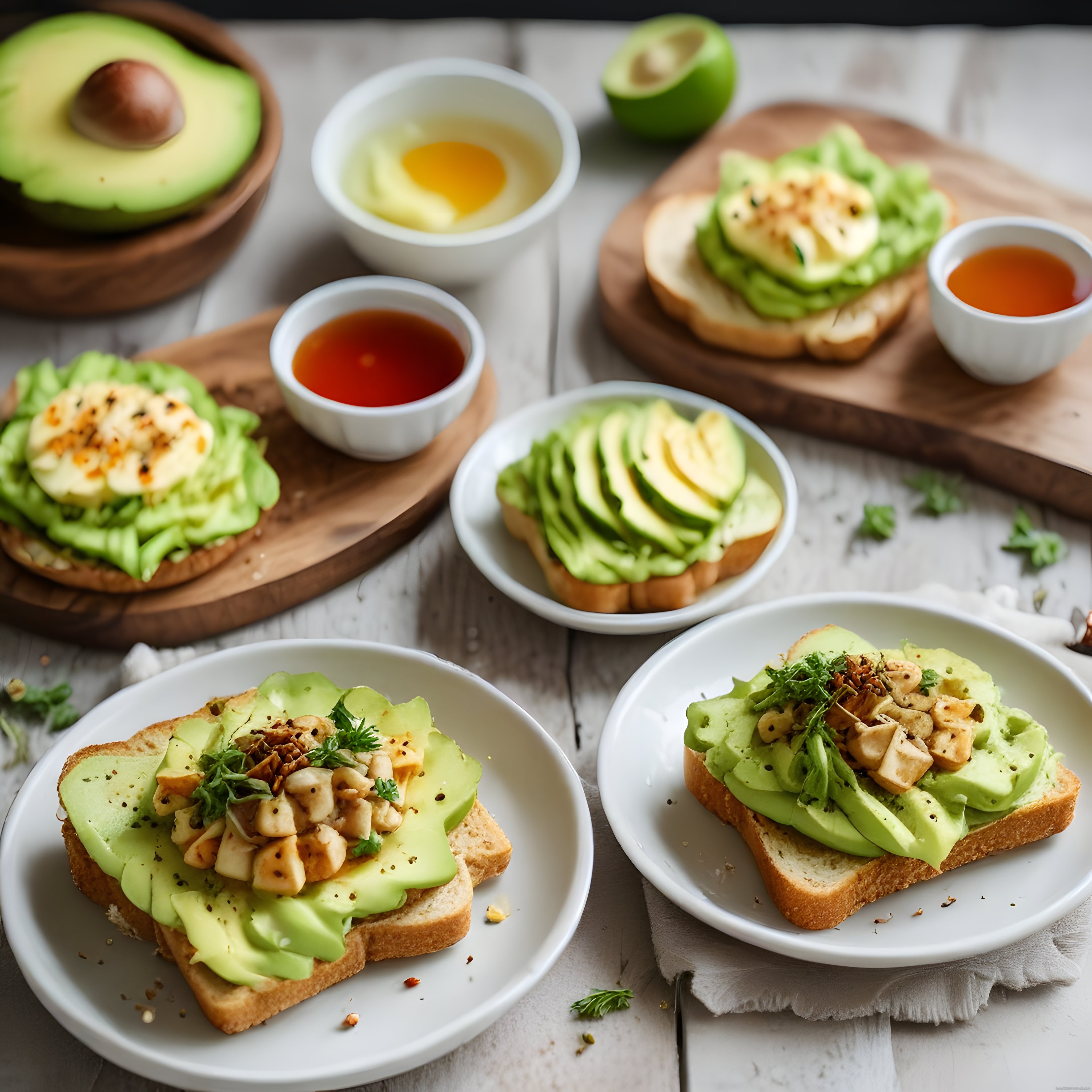 Avokadolu Tost ve Yumurtalı Kahvaltı Masası ile Güne Enerjik Başlangıç