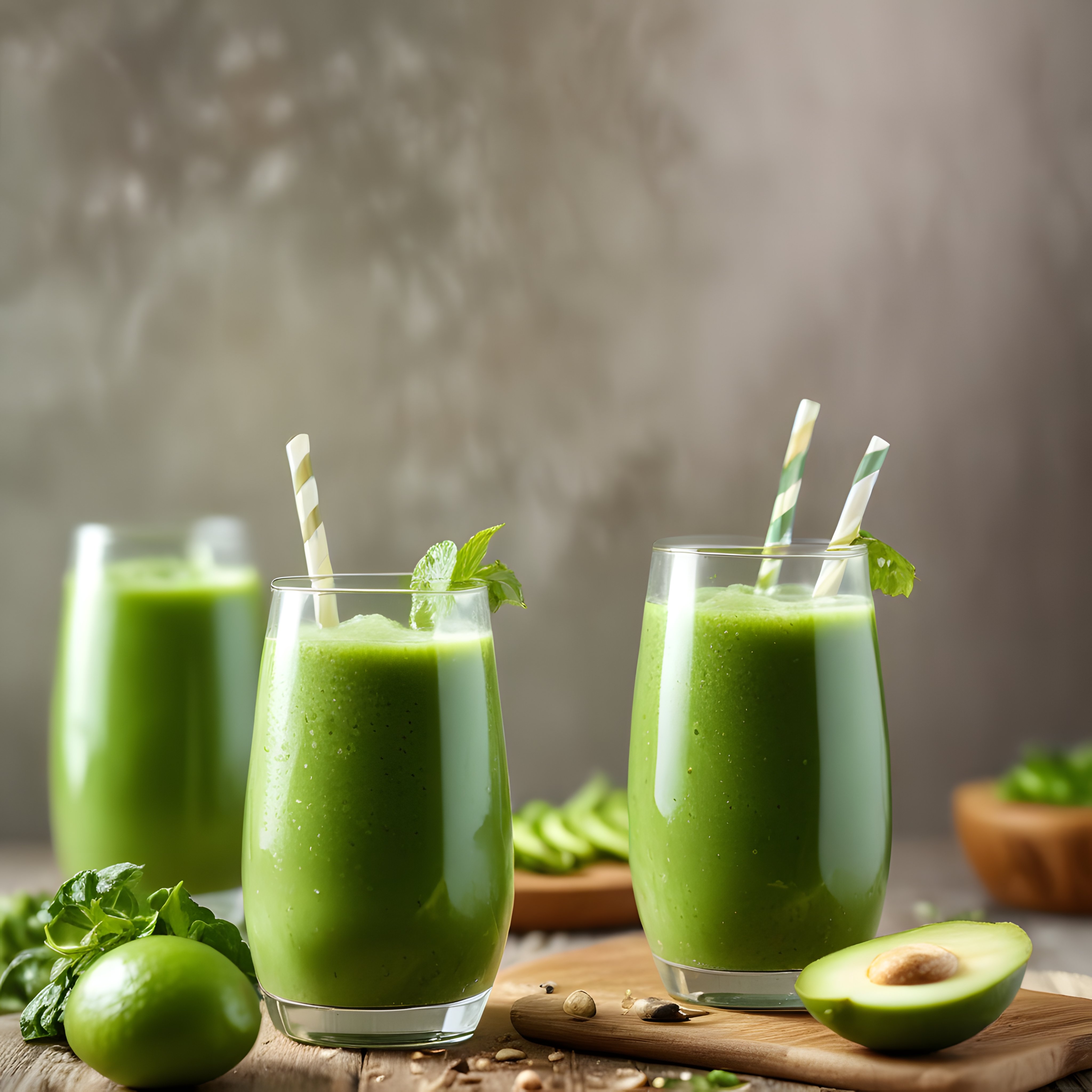 Avokadolu ve Yeşil Elmalı Detoks Smoothie Tarifi: Sağlıklı ve Lezzetli