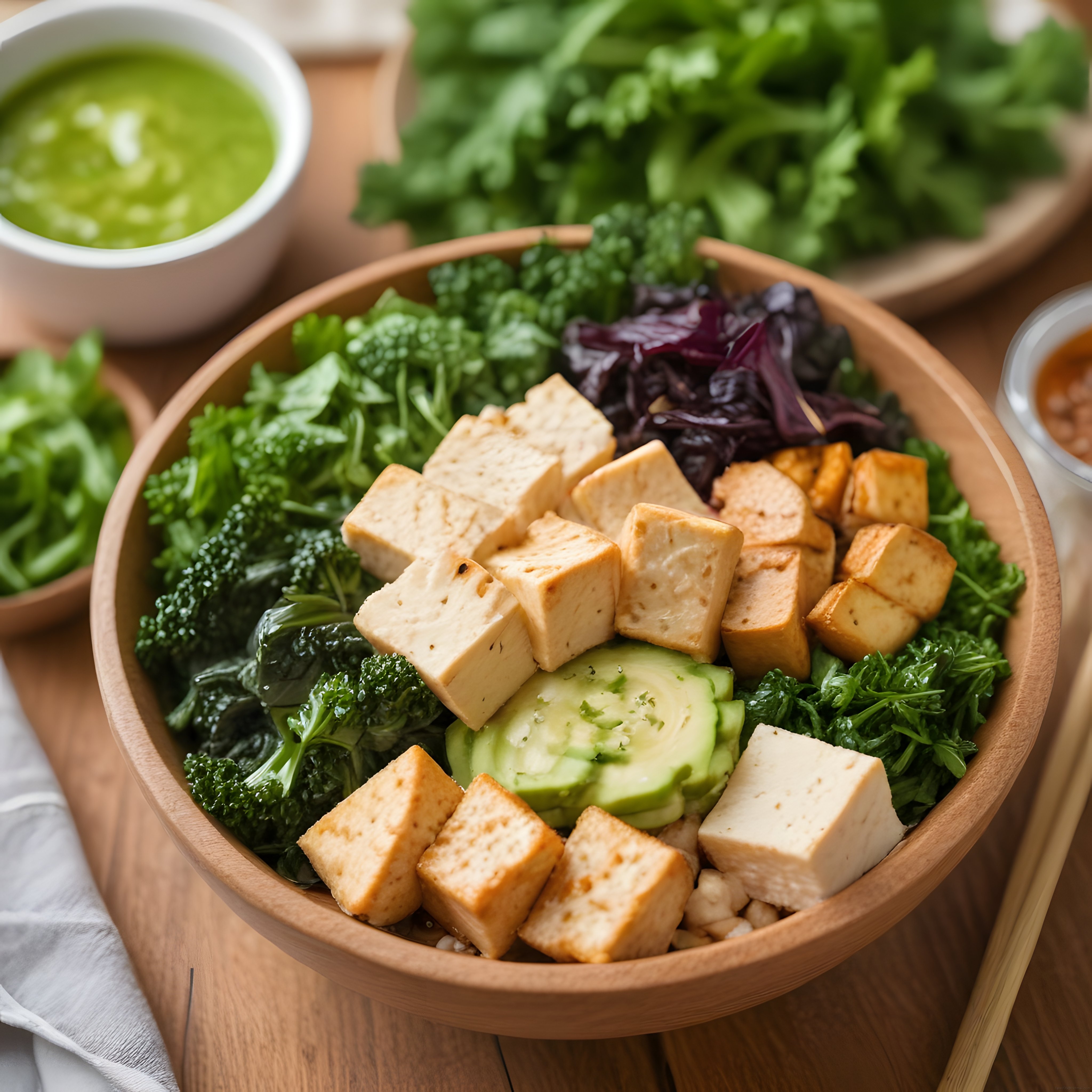 Avokadolu Vegan Tofu Kasesi: Sağlıklı Yeşil Detoks ve Beslenme Tarifi