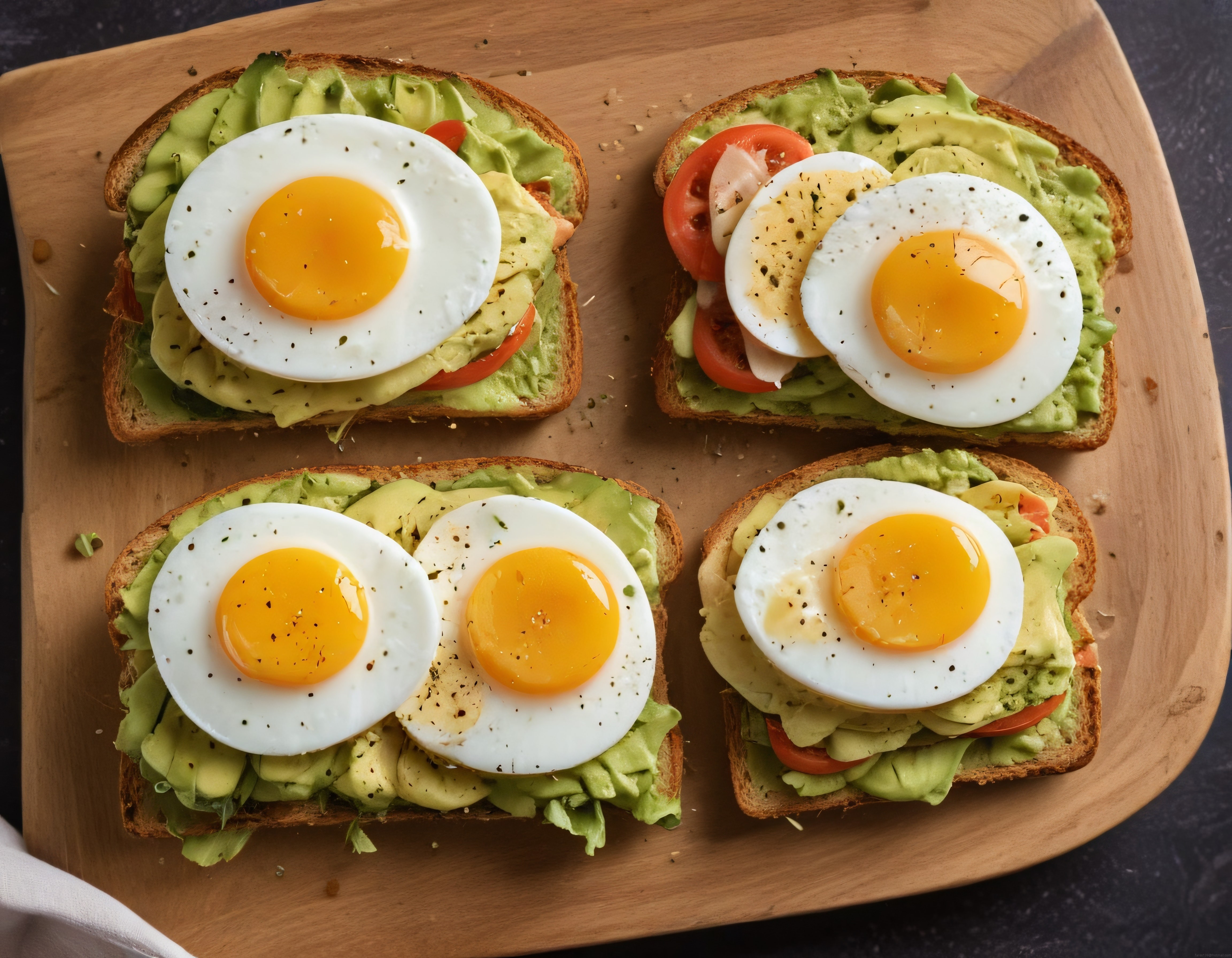Avokadolu Yumurtalı Tost: Kahvaltıda Besleyici ve Sağlıklı Sunum