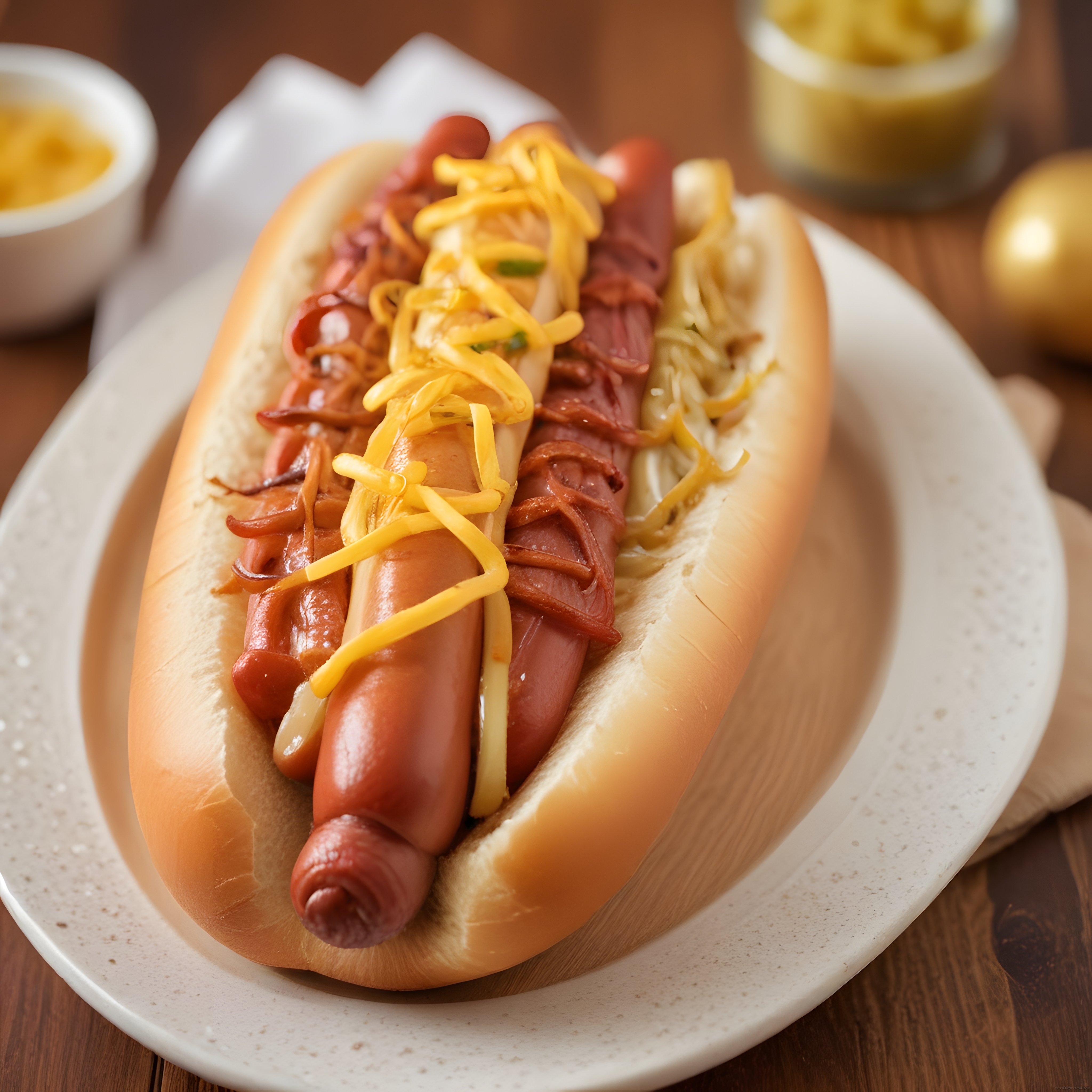 Bacon ve Cheddar Peynirli Sosisli Sandviç: Lezzetli Hot Dog Tarifi