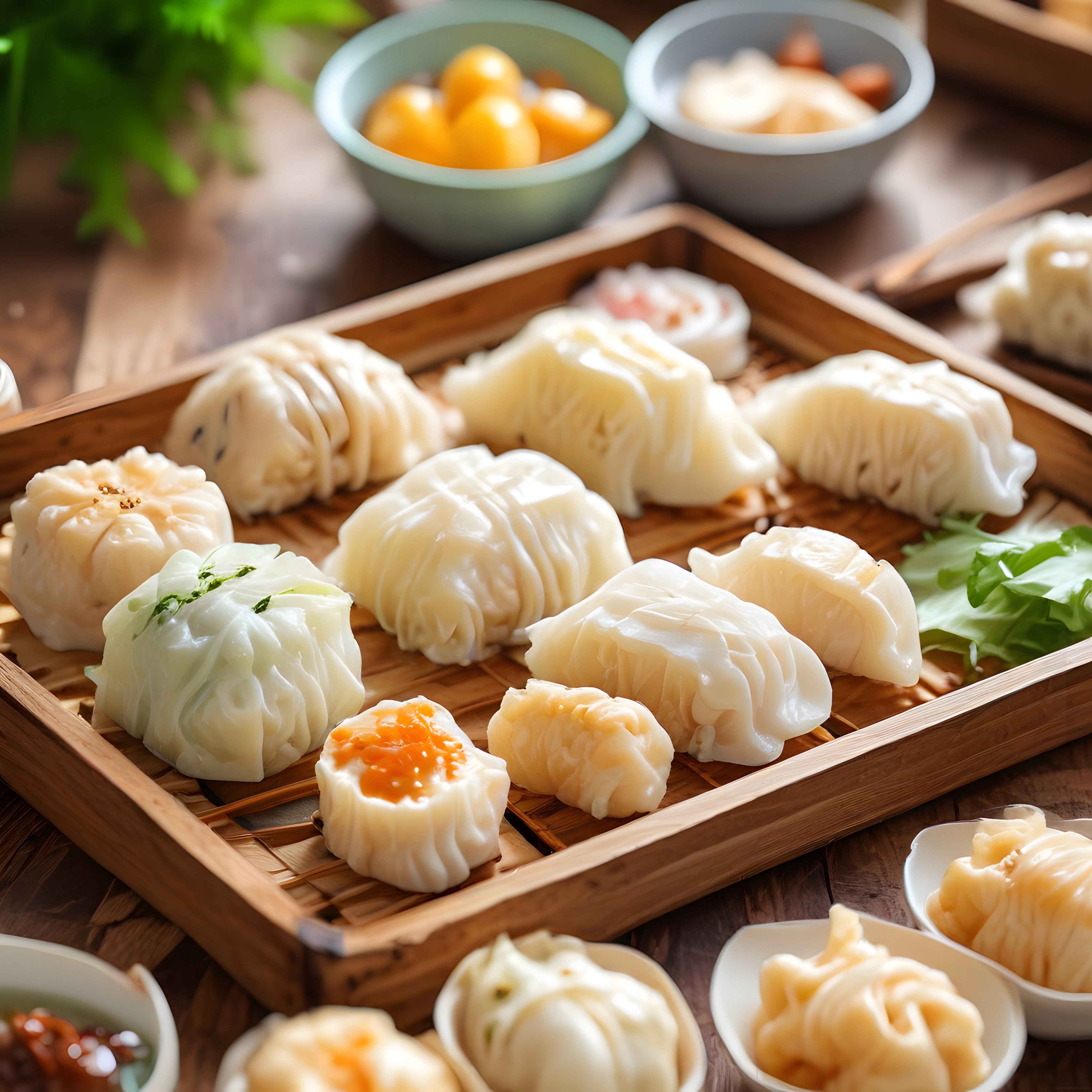 Bambu Buharda Çin Mantısı: Dim Sum Çeşitleriyle Geleneksel Asya Lezzeti