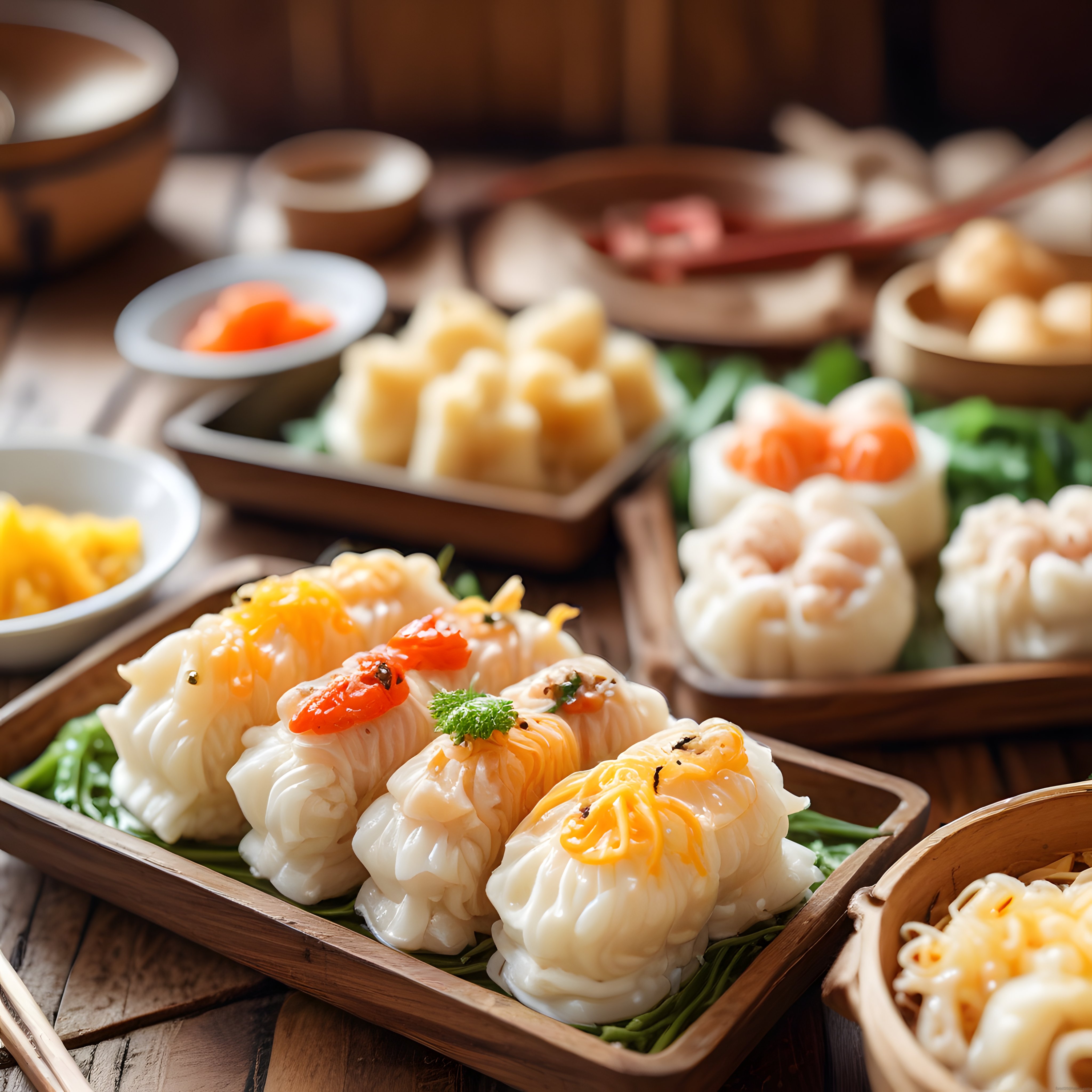 Bambu Buharında Çin Mantısı: Dim Sum Lezzetleri ve Uzak Doğu Sunumu