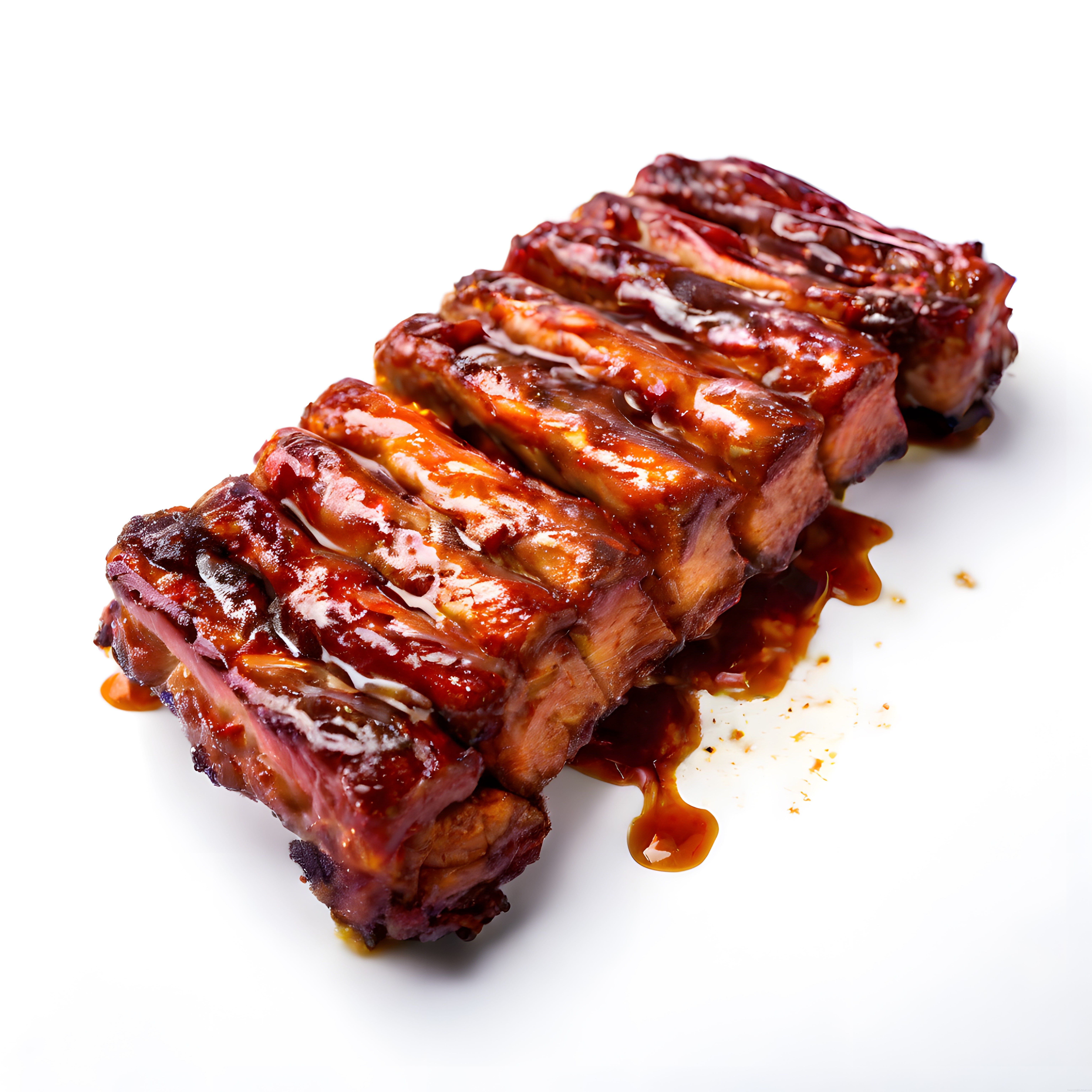Barbekü soslu kaburga ızgarası, karamelize dışıyla et severlerin vazgeçilmezi