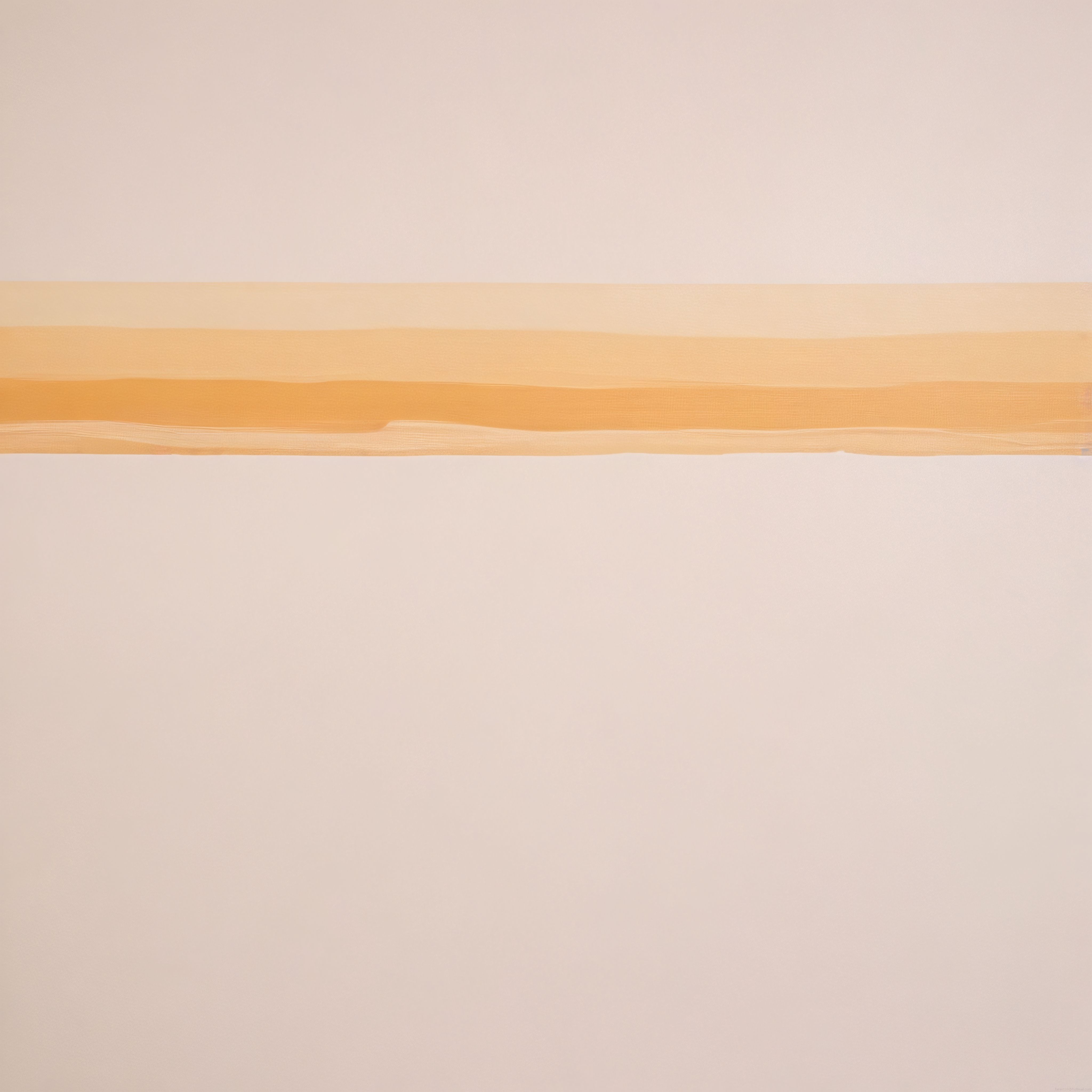 Bej zemin üzerinde soft turuncu geçişlerle sakin minimalist soyut kompozisyon