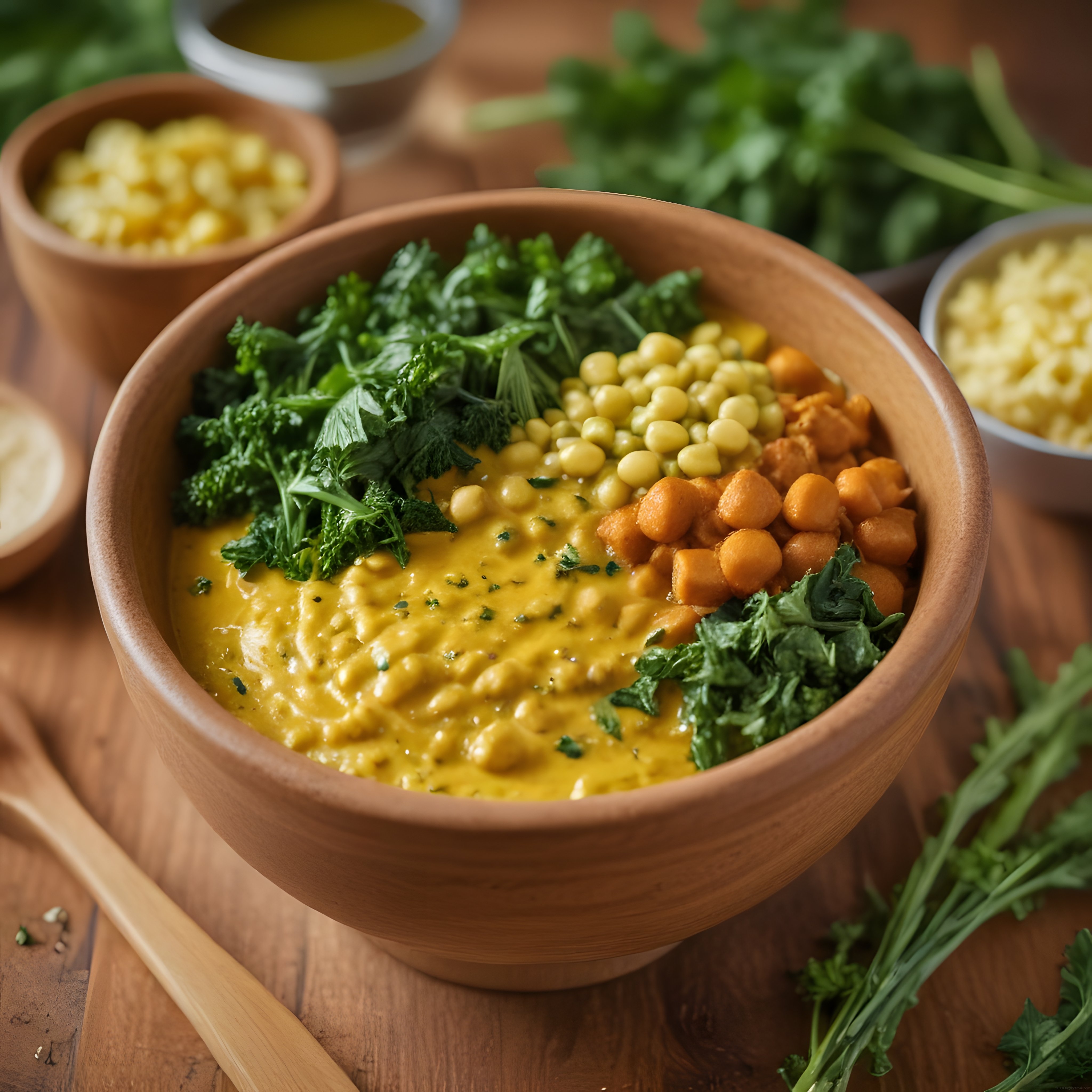 Besleyici Nohutlu Kase: Mısır, Yeşillik ve Sağlıklı Vegan Tarifi