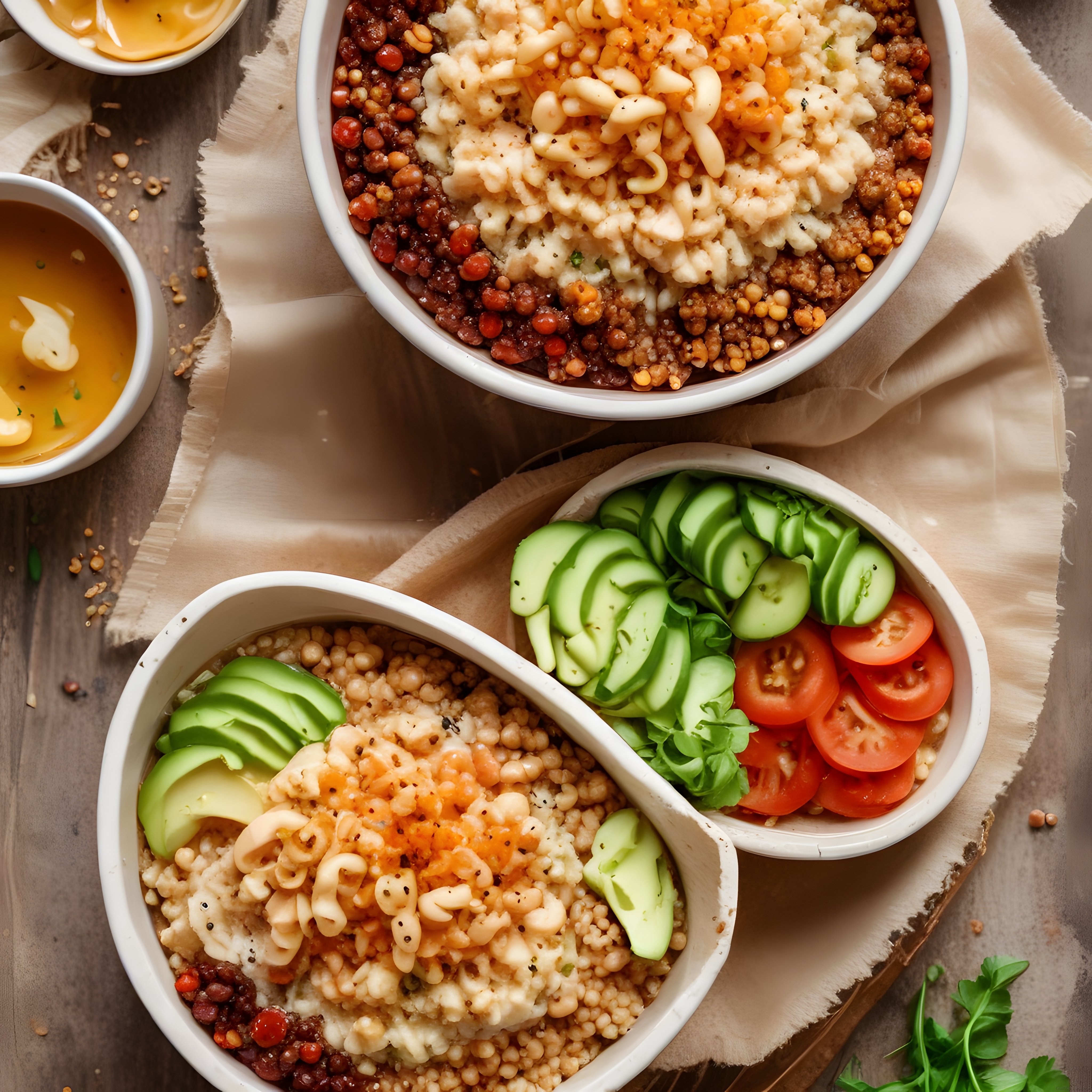 Besleyici Vegan Buddha Bowl: Renkli Sebzeler ve Kinoa ile Sağlıklı Öğün