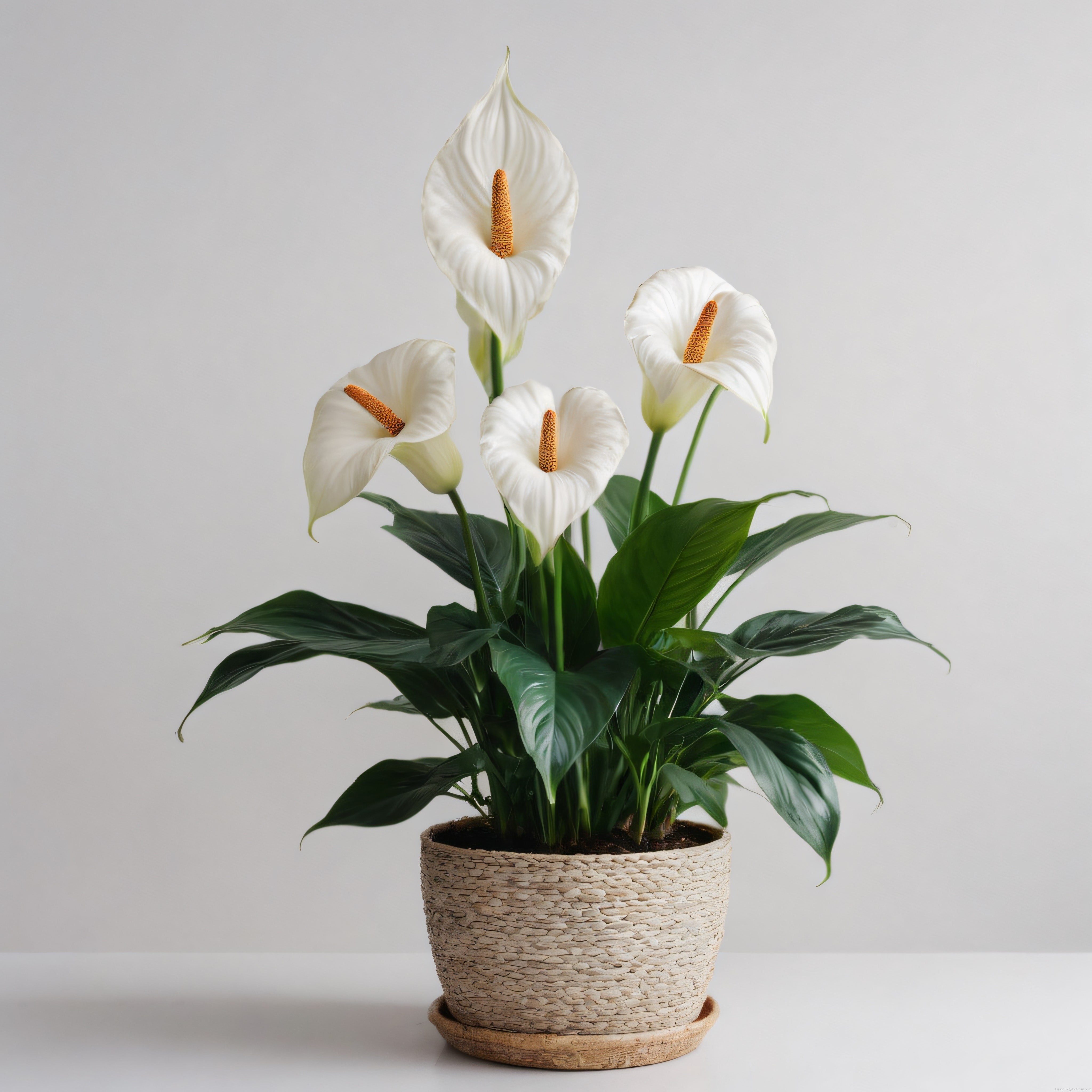 Beyaz Barış Çiçekli Spathiphyllum: Ev Dekorasyonunda Doğal Bir Dokunuş