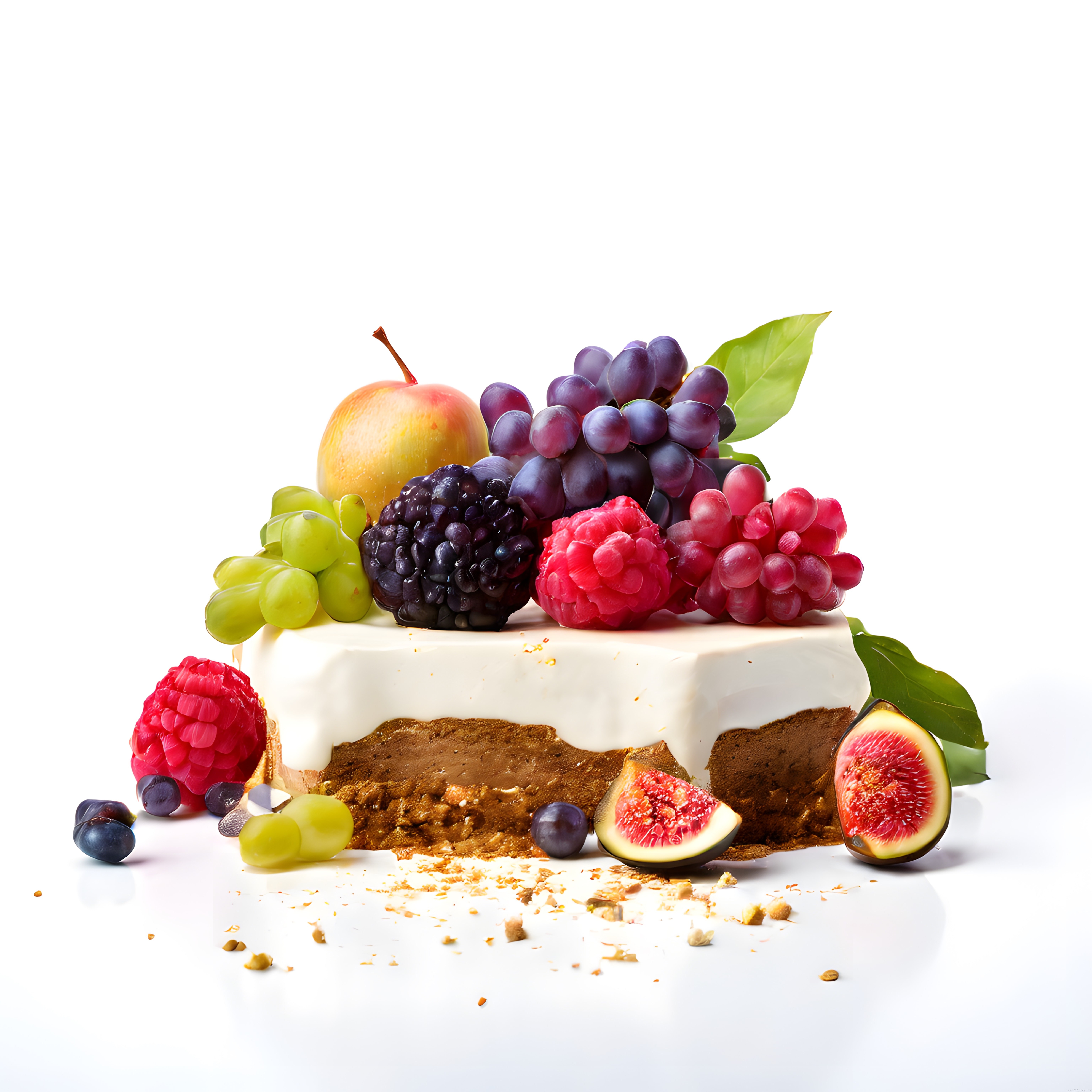 Beyaz Fonda Meyve Şöleni: Taze Üzümlü ve İncirli Cheesecake Tarifi