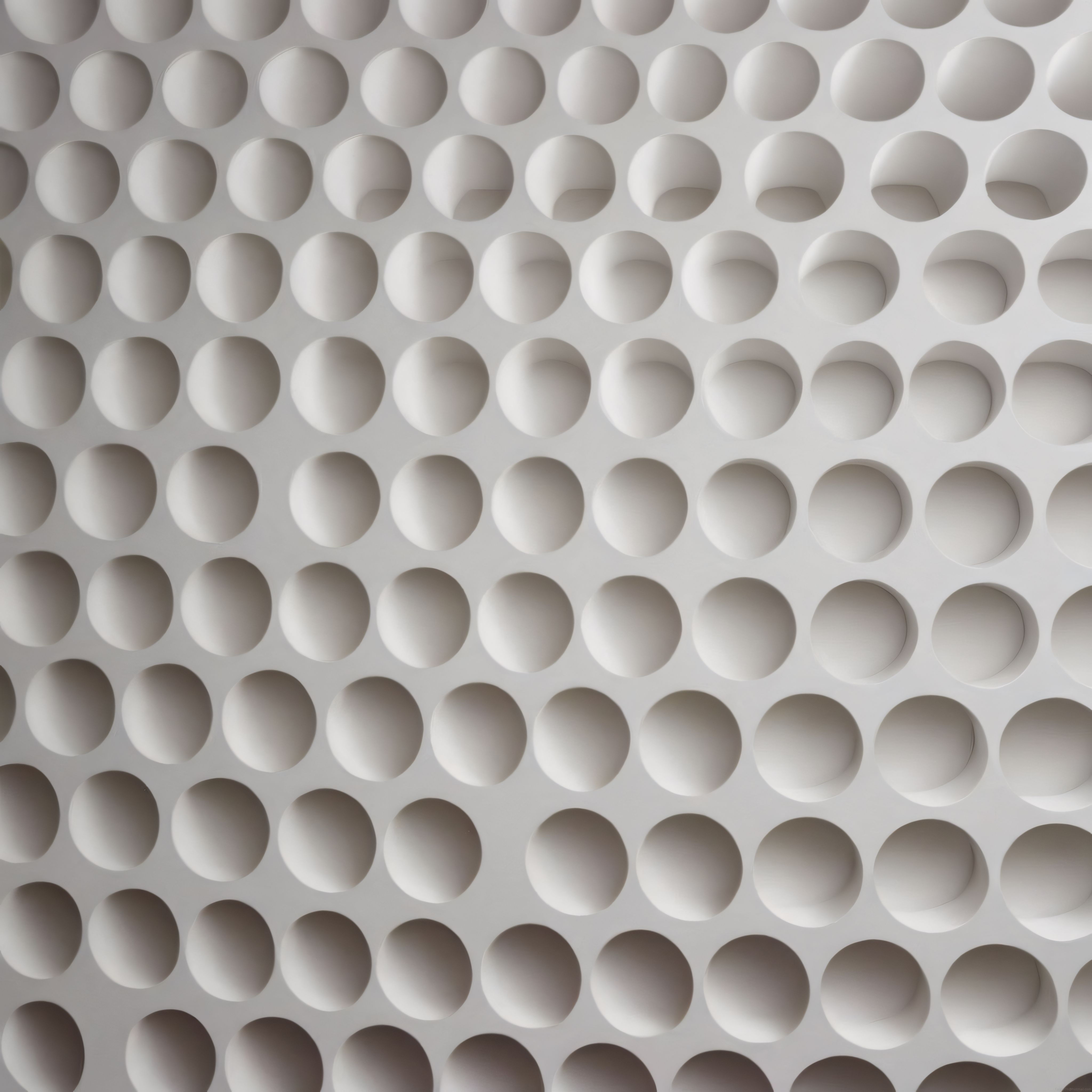 Beyaz Geometrik Duvar Paneli: Minimalist 3D Dokulu Yüzey Tasarımı