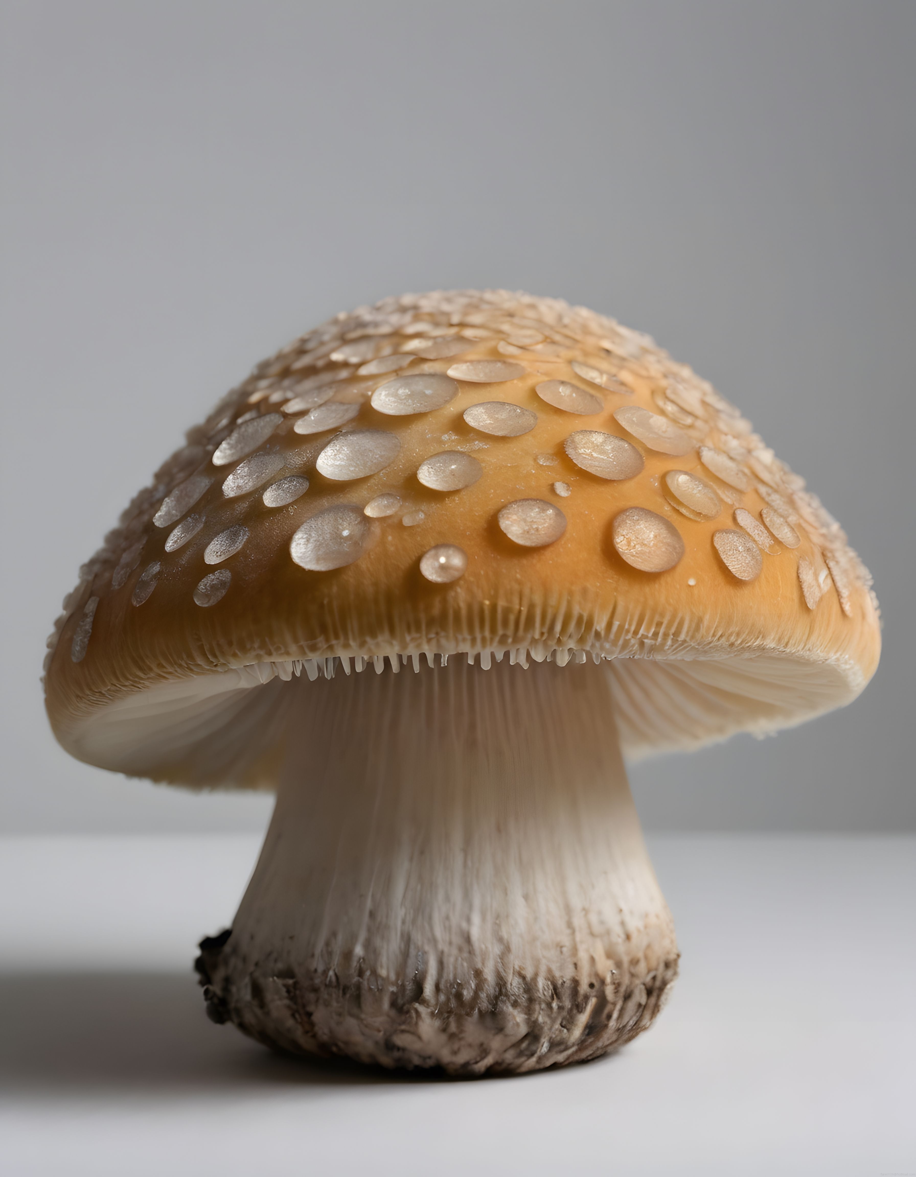 Beyaz Pullu Amanita Mantarı: Doğanın Narin Makro Detayları ve Eşsiz Yapısı