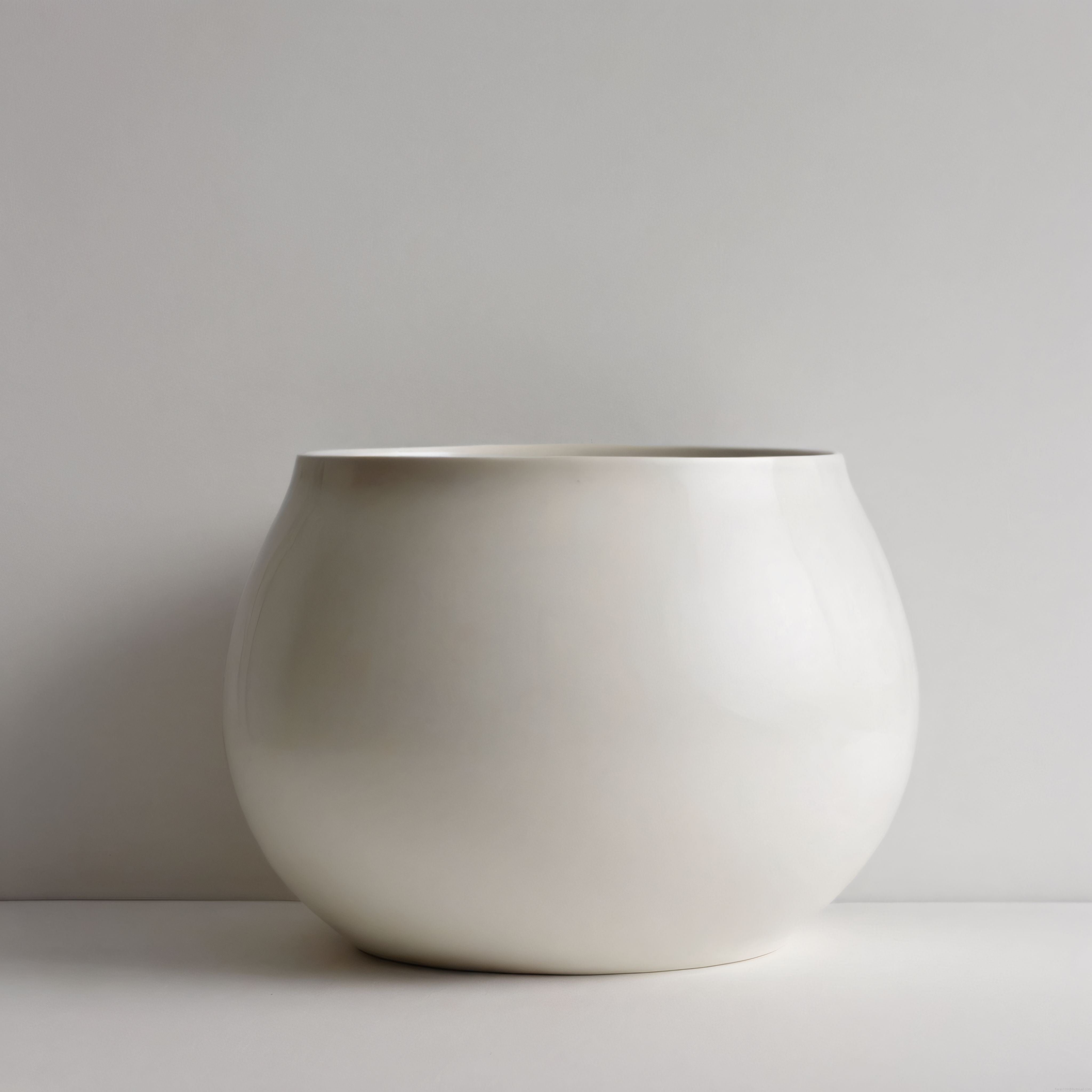 Beyaz Seramik Vazo ile Modern ve Minimalist Ev Dekorasyonu Stili