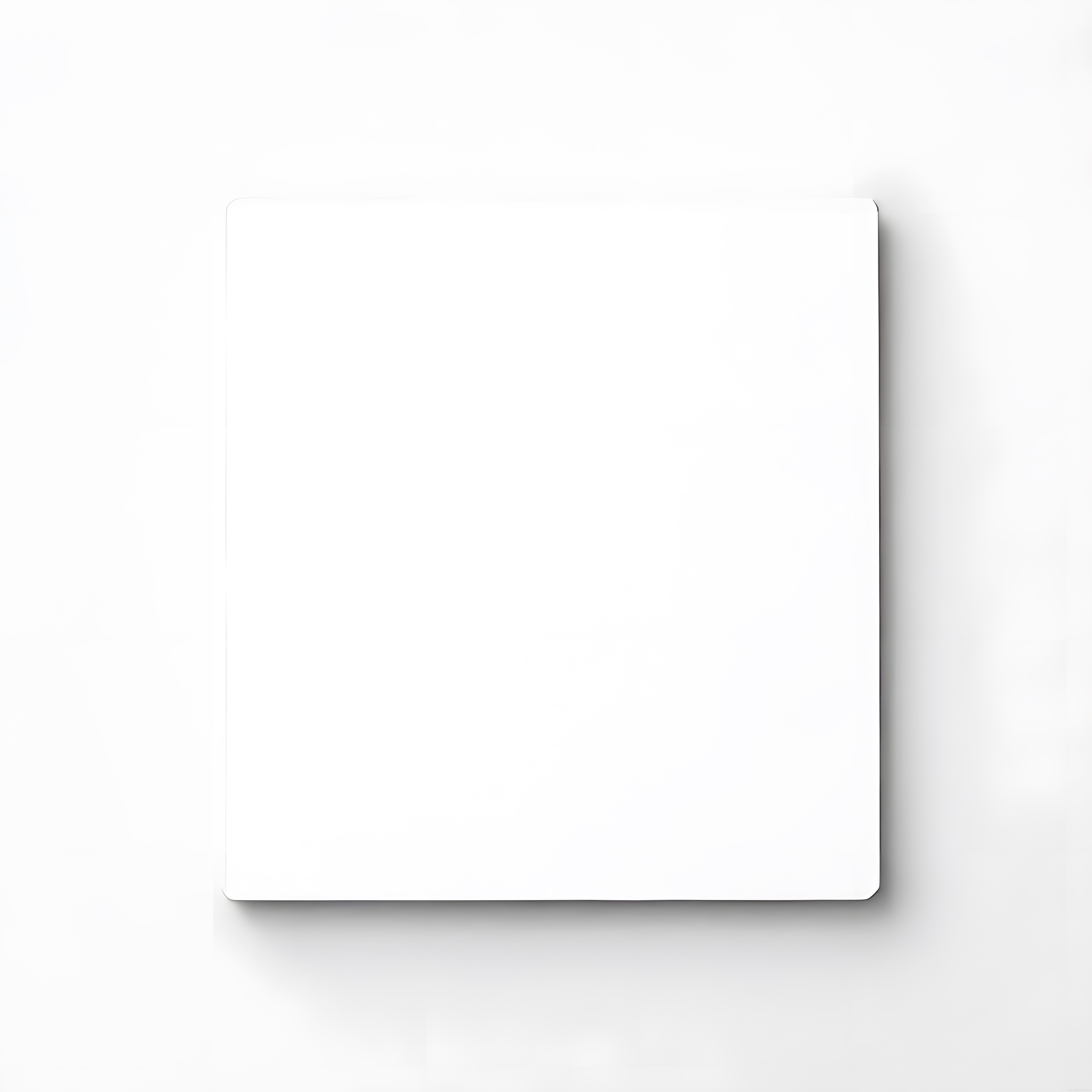Beyaz zemin üzerinde boş ekranlı akıllı telefon mockup şablonu görseli