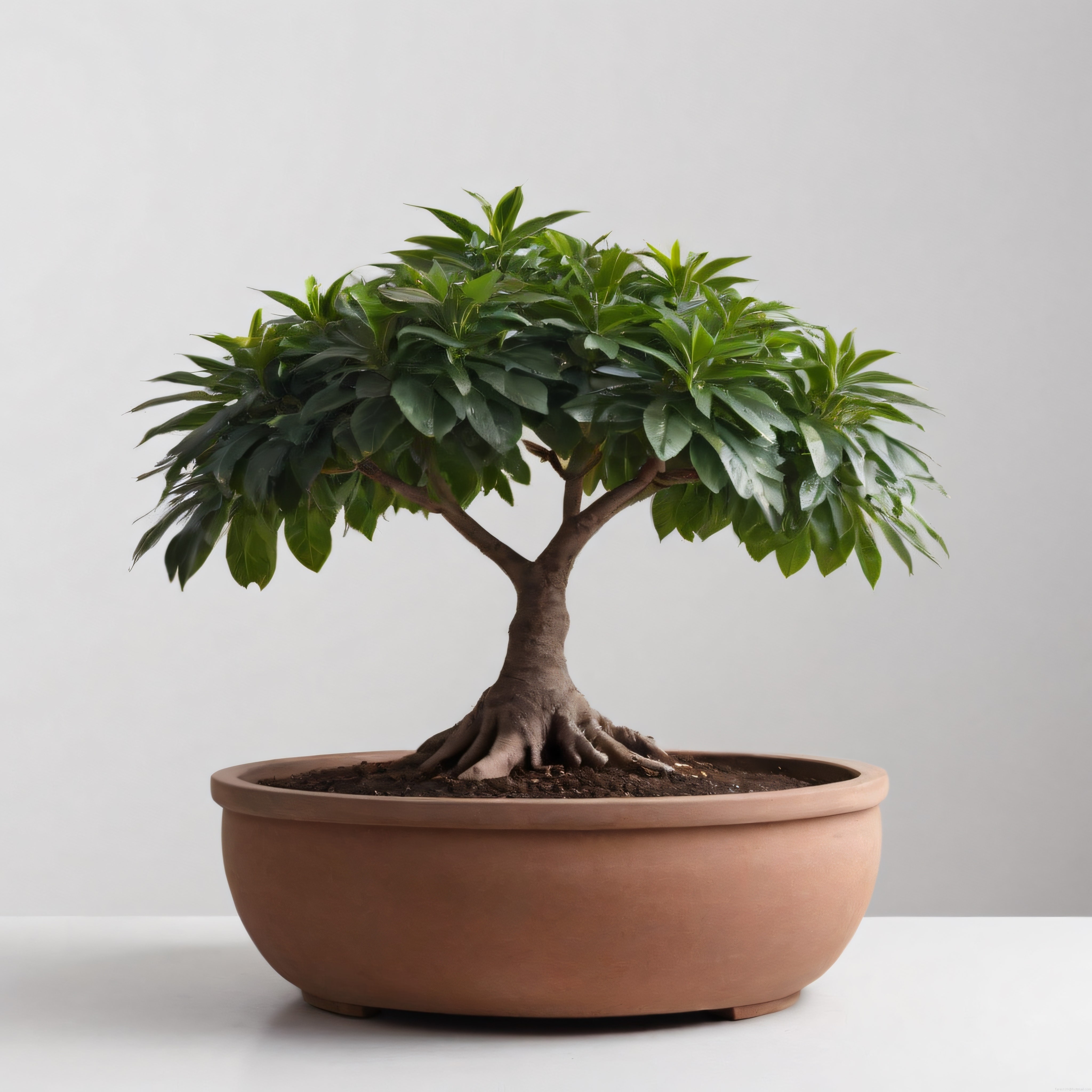 Bonsai Ağacı: Saksıda Asya Stili Minyatür Ağaç Dekorasyonu