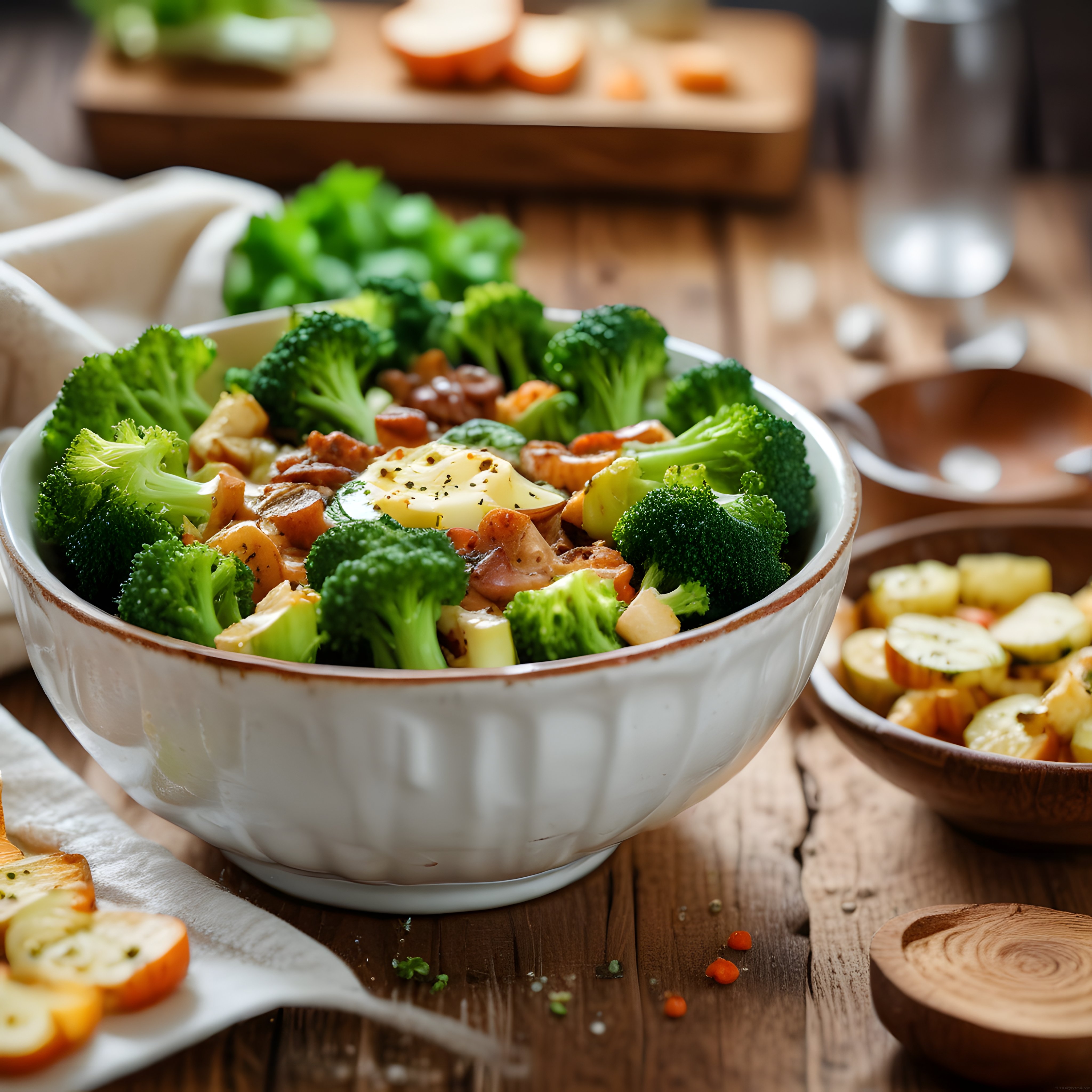 Brokoli Mantarlı Kahvaltı Kasesi: Tereyağlı Yumurta ile Pratik Sağlıklı Lezzet