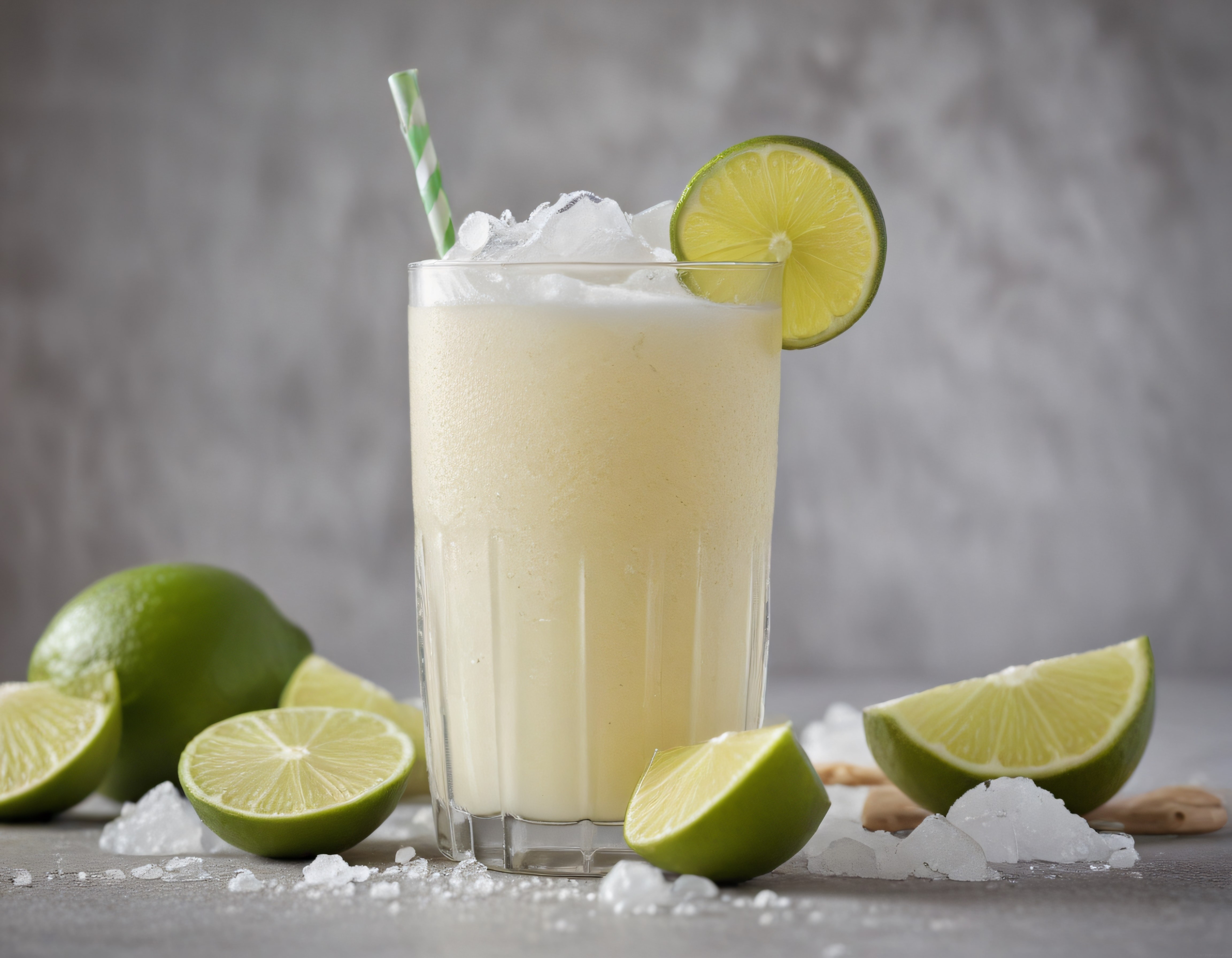 Buzlu Limonlu Ferahlatıcı Yaz İçeceği ve Taze Misket Limonu Sunumu