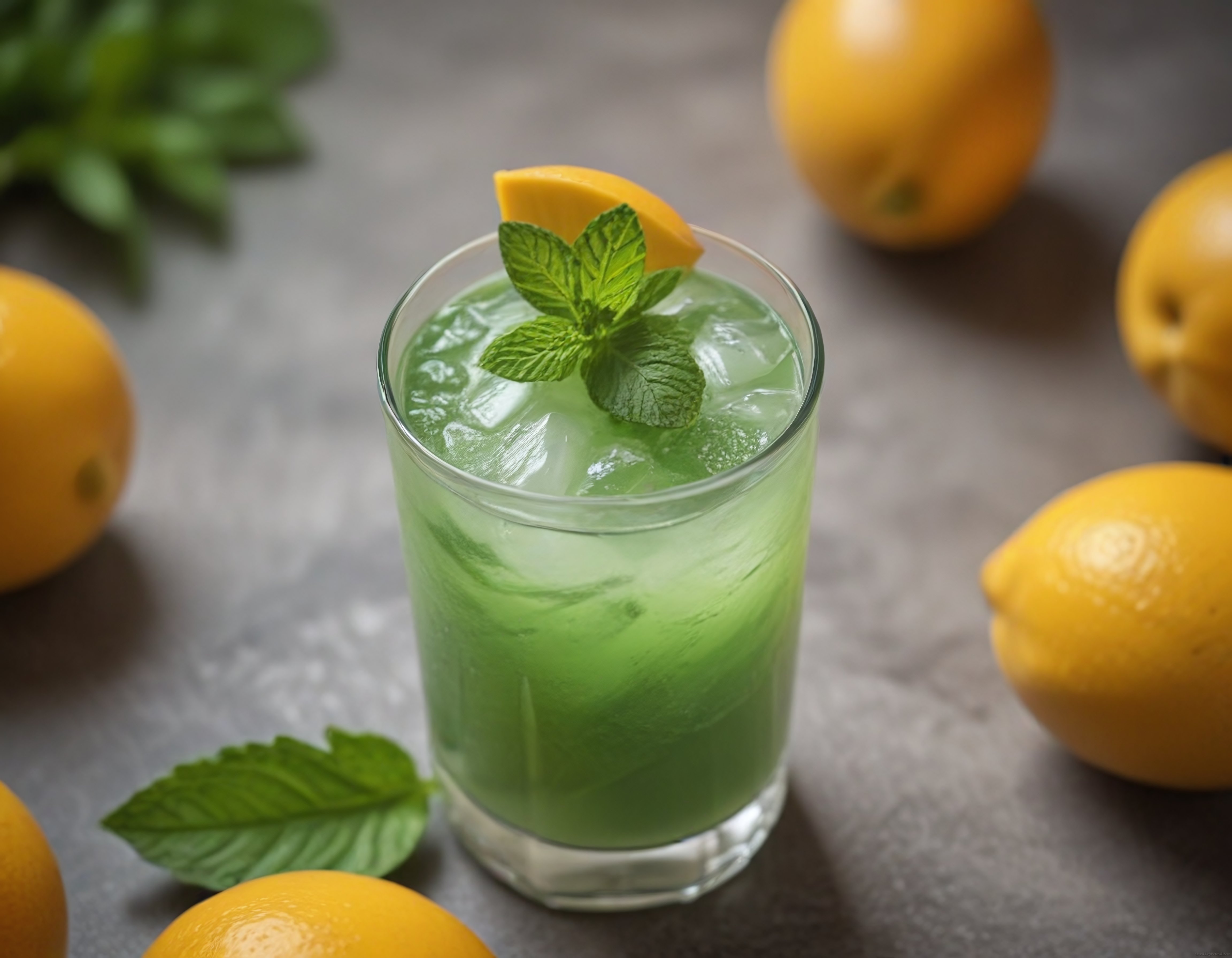 Buzlu Yeşil Limonata Tarifi: Nane ve Limon ile Serinletici Yaz İçeceği